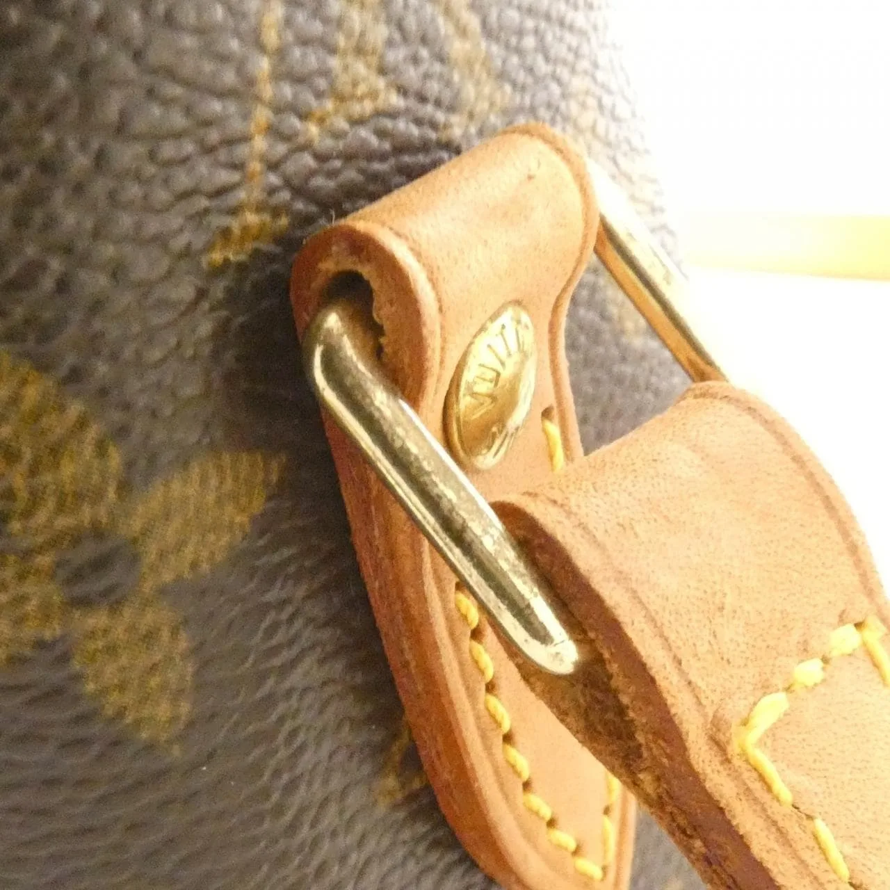 LOUIS VUITTON Trocadéro M51274 Shoulder Monogram 黑色 Monogram 中古品B - 縮圖 7