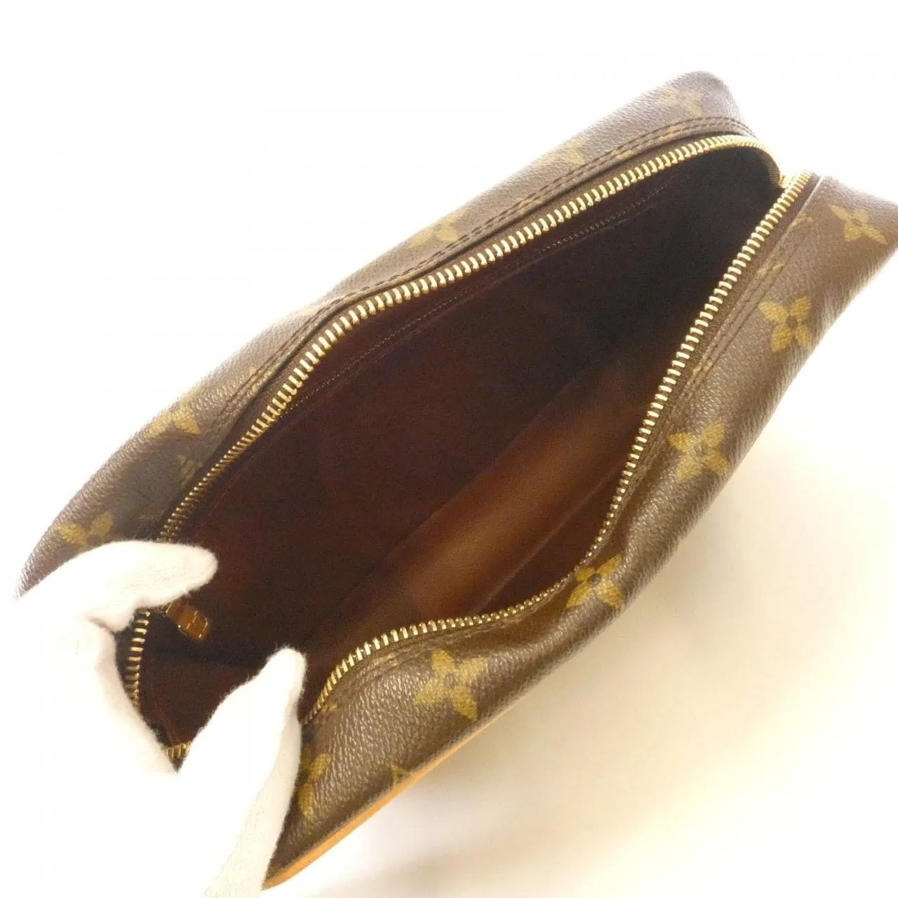 LOUIS VUITTON Trocadéro M51274 Shoulder Monogram 黑色 Monogram 中古品B - 縮圖 8