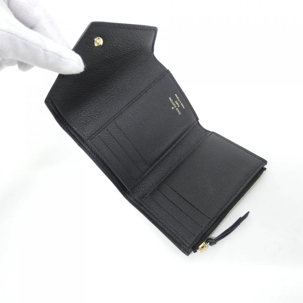 LOUIS VUITTON M80968 Wallet Monogram Black Monogram Rank A - Thumbnail 5