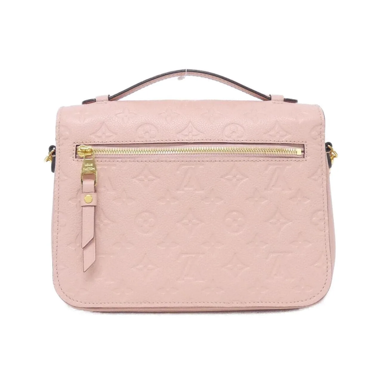 LOUIS VUITTON Pochette M44018 Handbag Monogram 黑色 Monogram 中古品A - 縮圖 2