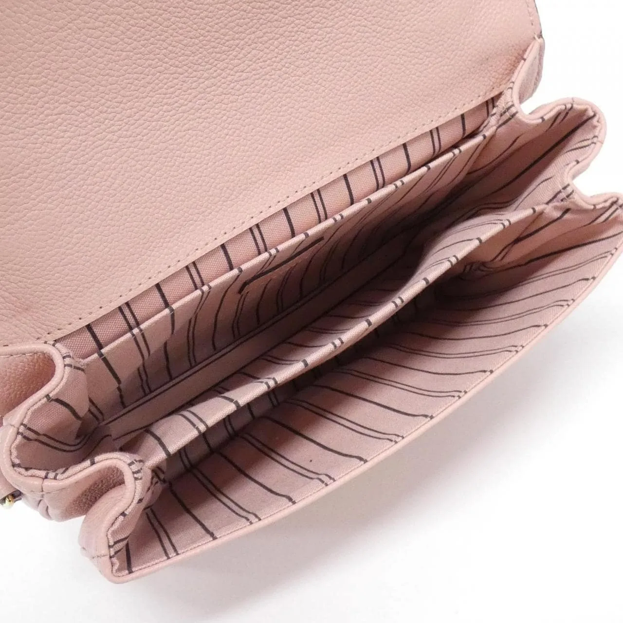 LOUIS VUITTON Pochette M44018 Handbag Monogram 黑色 Monogram 中古品A - 縮圖 6