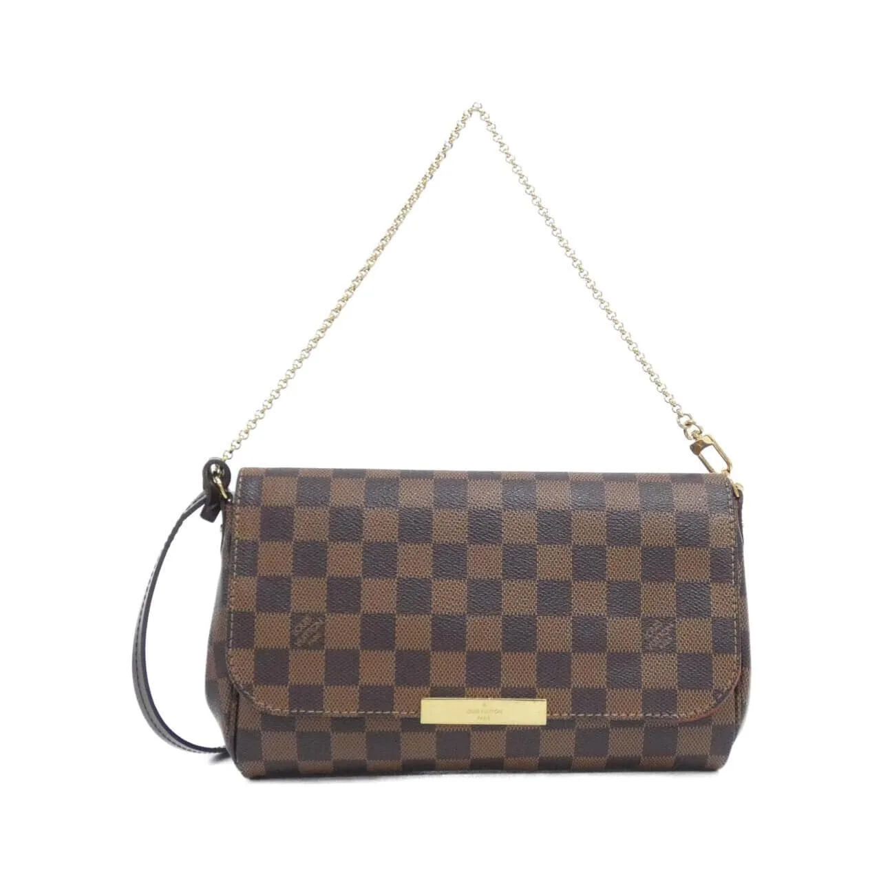 LOUIS VUITTON N41129 Shoulder Damier Black