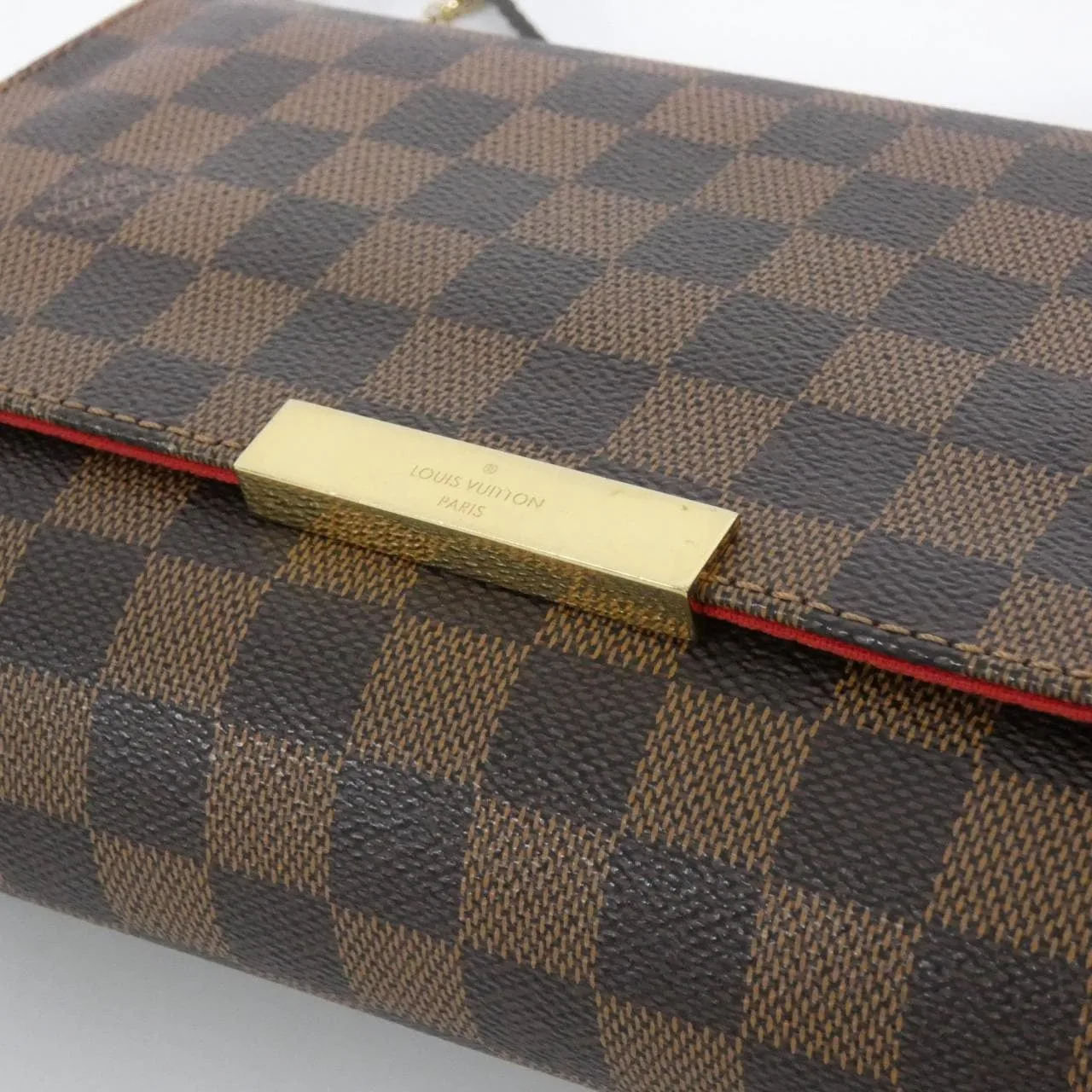LOUIS VUITTON N41129 Shoulder Damier 黑色 Damier 中古品A - 縮圖 4