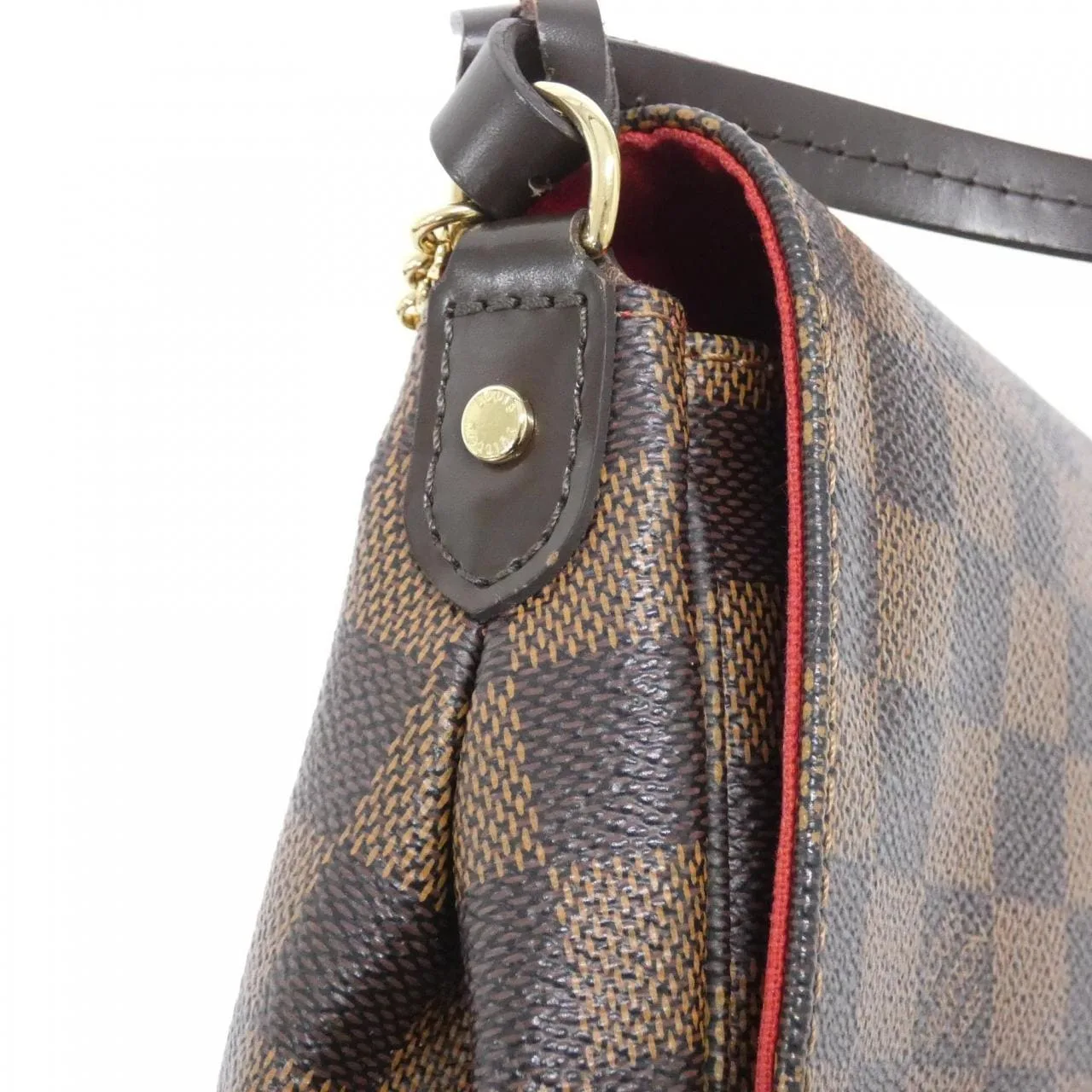 LOUIS VUITTON N41129 Shoulder Damier 黑色 Damier 中古品A - 縮圖 5