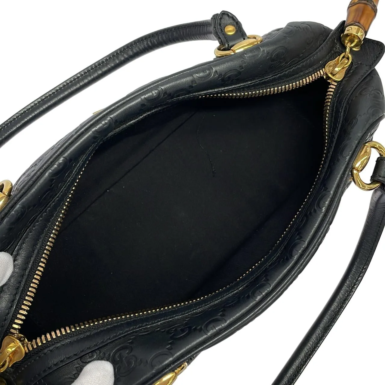 GUCCI 159399 Handbag Leather
