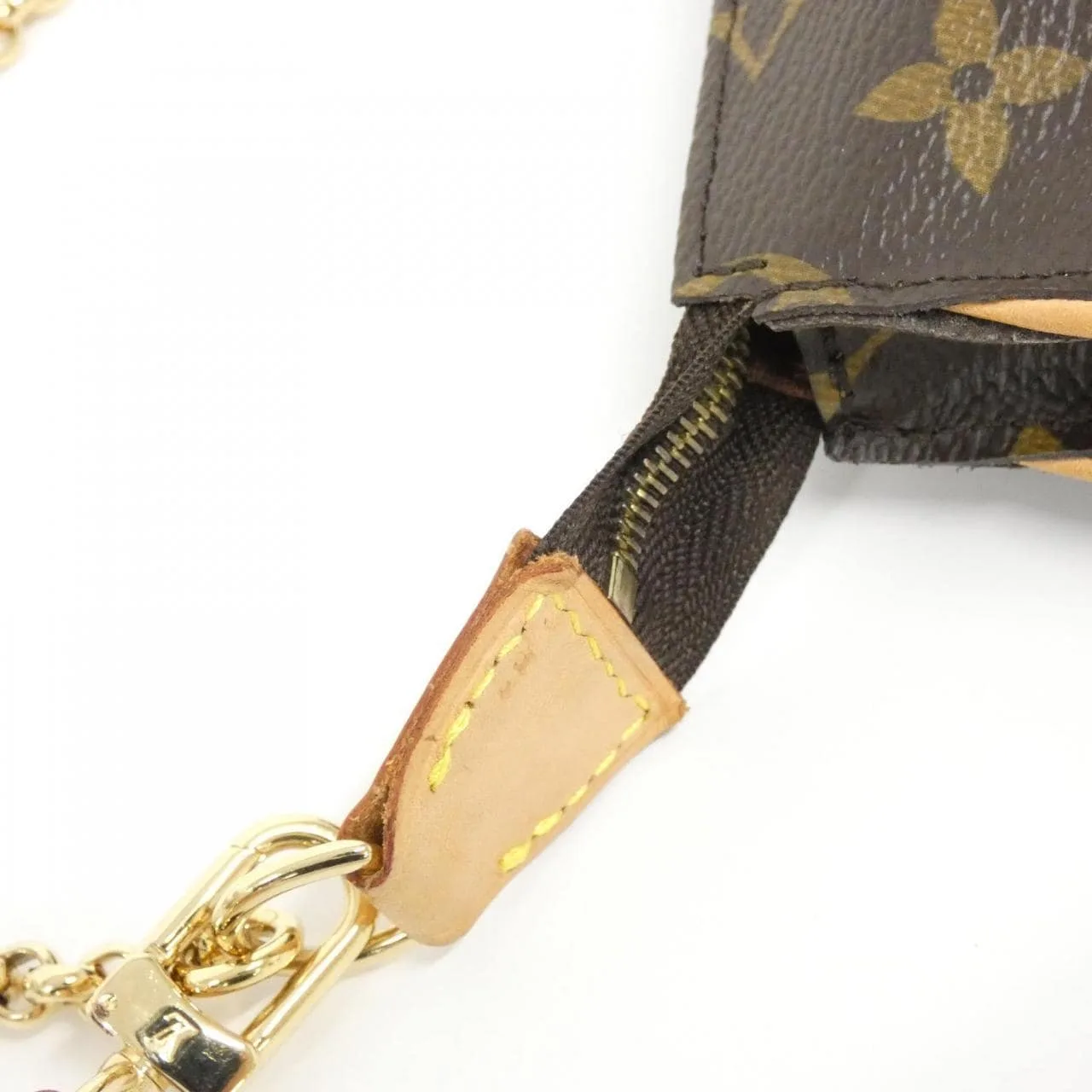 LOUIS VUITTON M40158 Shoulder Monogram 黑色 Monogram 中古品A - 縮圖 6