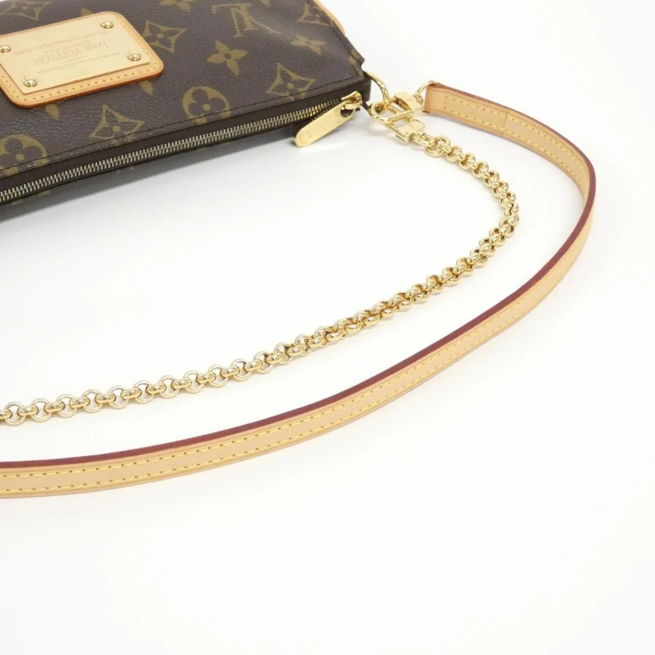LOUIS VUITTON M40158 Shoulder Monogram 黑色 Monogram 中古品A - 縮圖 7