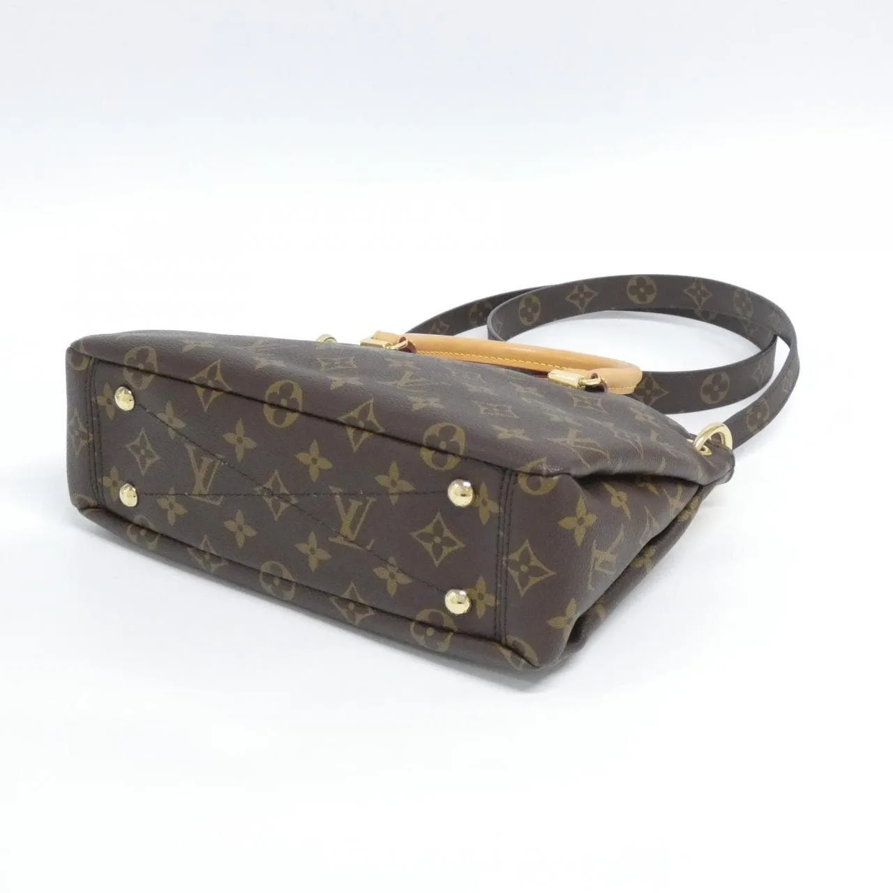 LOUIS VUITTON M41241 Handbag Monogram 黑色 Monogram 中古品A - 縮圖 3