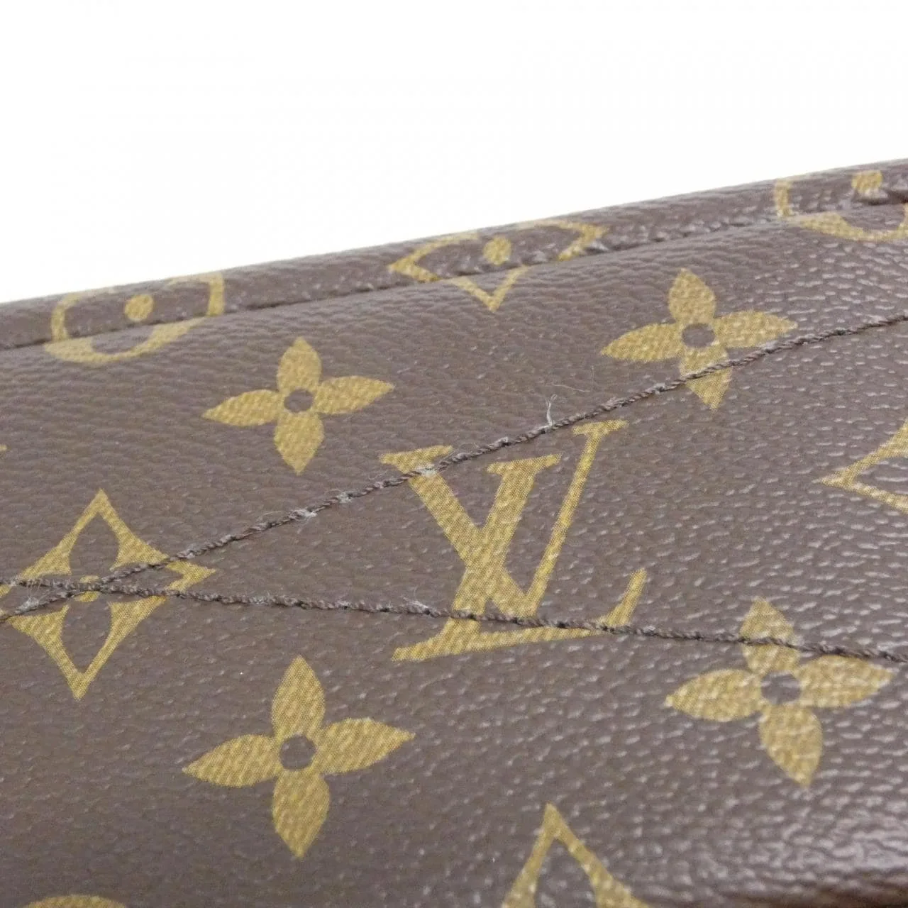 LOUIS VUITTON M41241 Handbag Monogram 黑色 Monogram 中古品A - 縮圖 4
