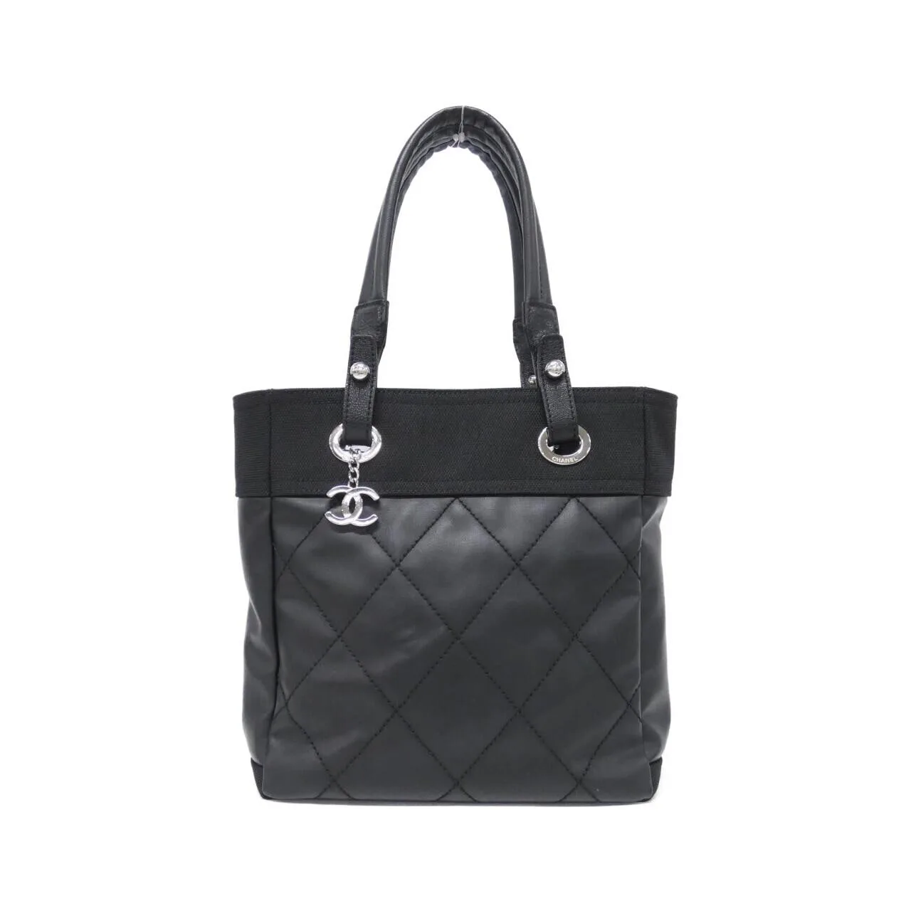 CHANEL 34208 Handbag Canvas