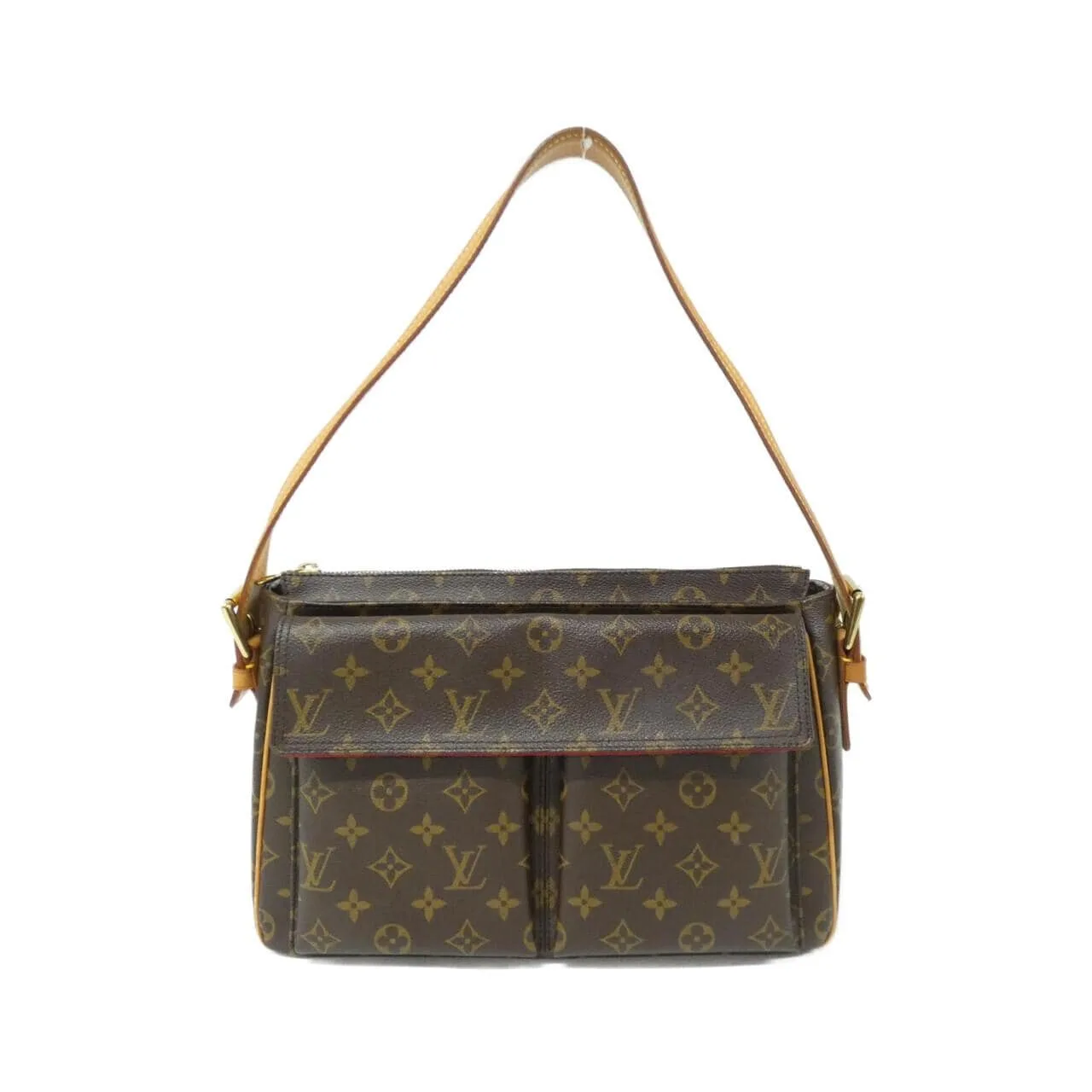 LOUIS VUITTON Viva Cité M51163 Shoulder Monogram Black