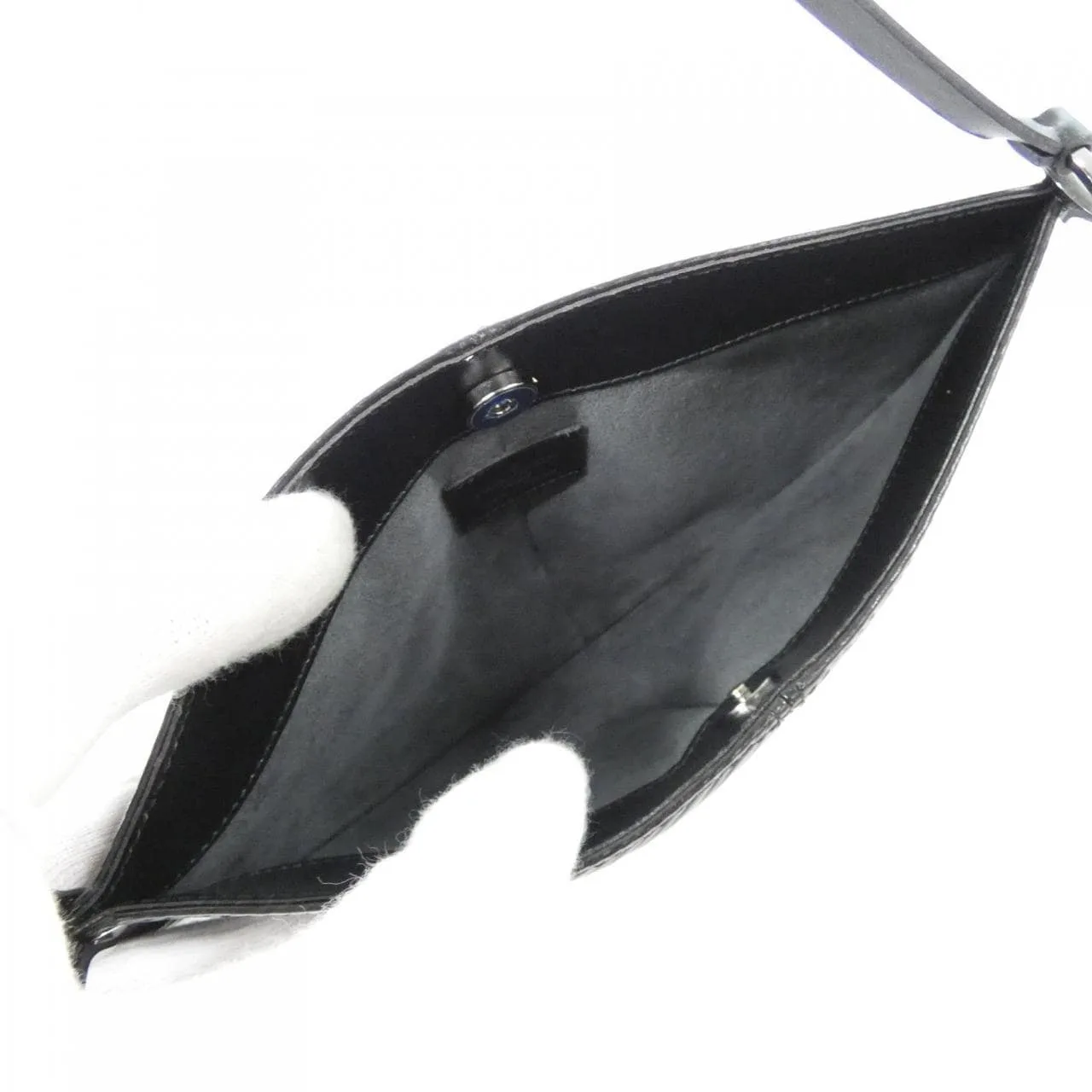 LOUIS VUITTON Pochette M52622 Pochette Epi Black Epi Rank A - Thumbnail 8