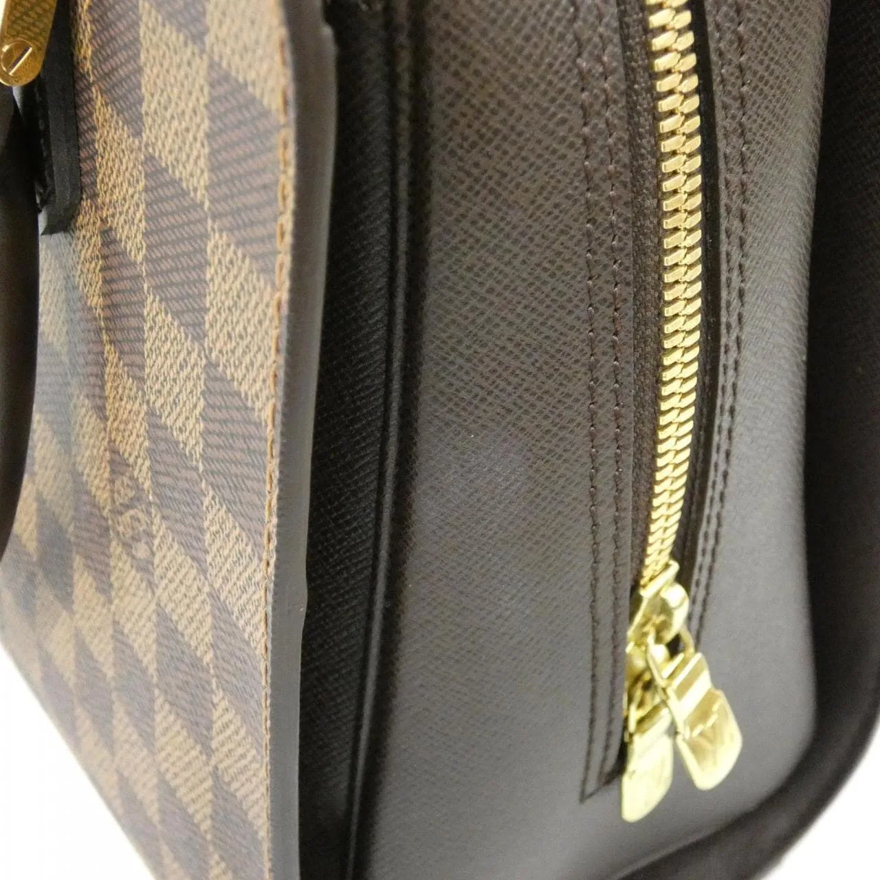 LOUIS VUITTON N51155 Handbag Damier 黑色 Damier 中古品A - 縮圖 4