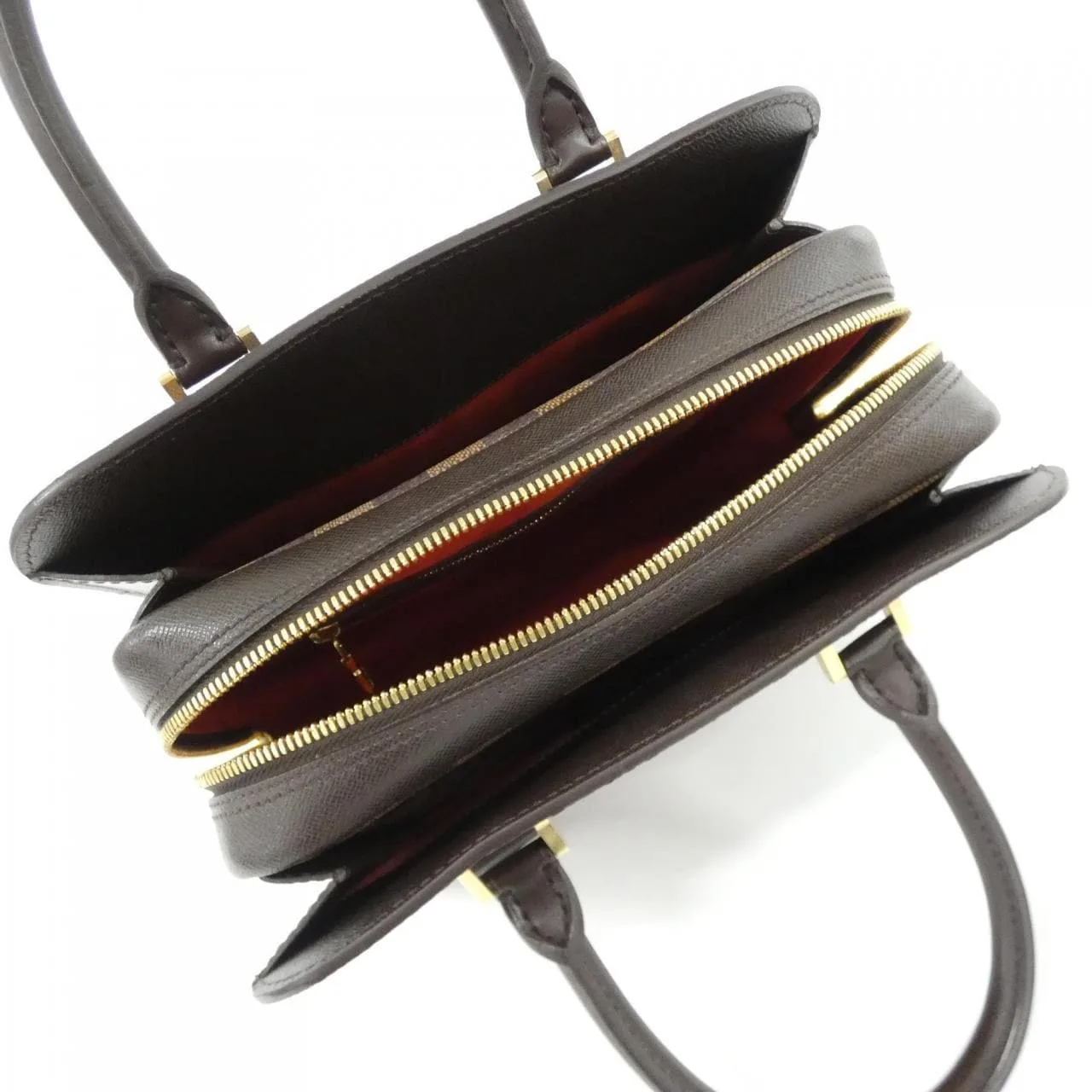 LOUIS VUITTON N51155 Handbag Damier 黑色 Damier 中古品A - 縮圖 8