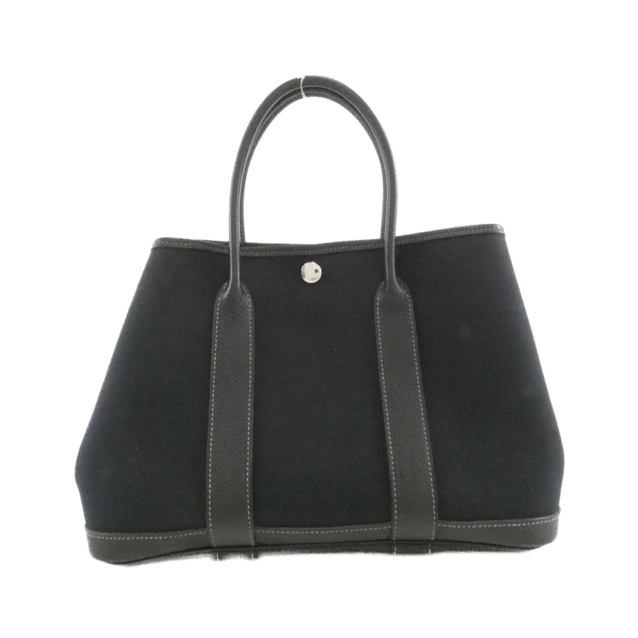 HERMES Garden Party 051551CK Tote Black