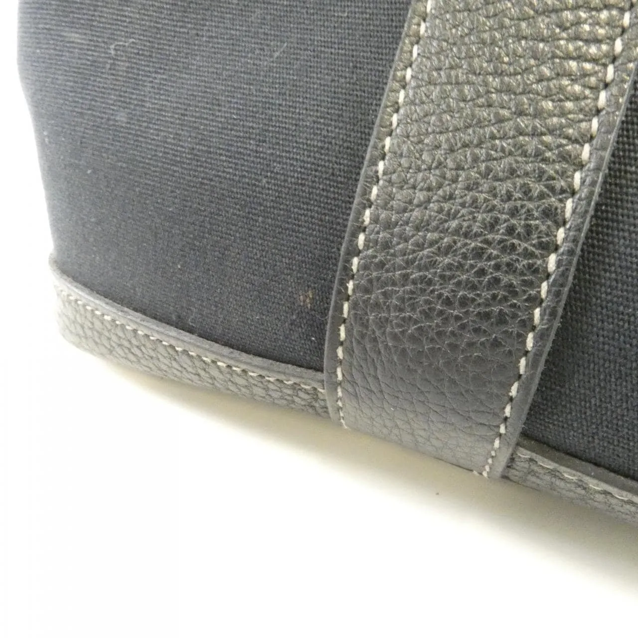 HERMES Garden Party 051551CK Tote Black Rank B - Thumbnail 3