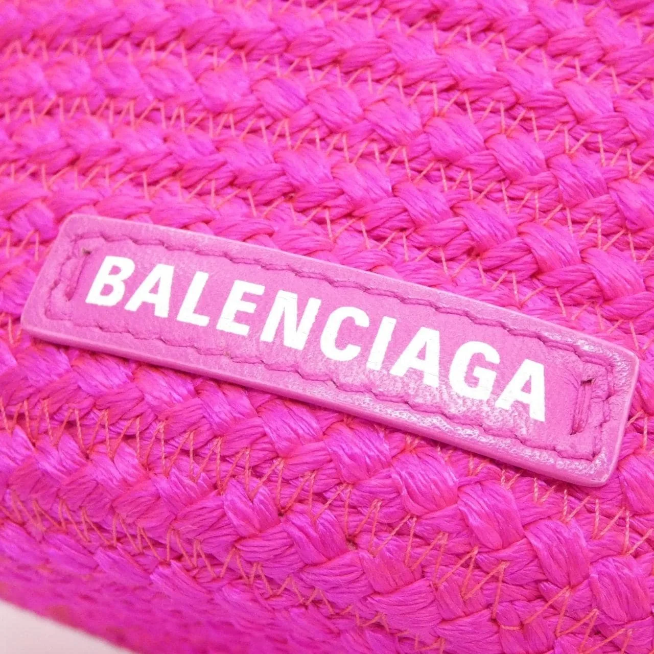 BALENCIAGA 695612 21097 手提包 尼龍 黑色 尼龍 中古品A - 縮圖 4