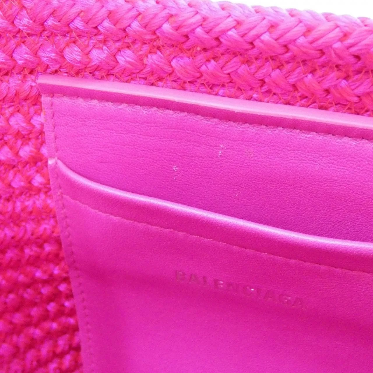 BALENCIAGA 695612 21097 手提包 尼龍 黑色 尼龍 中古品A - 縮圖 9