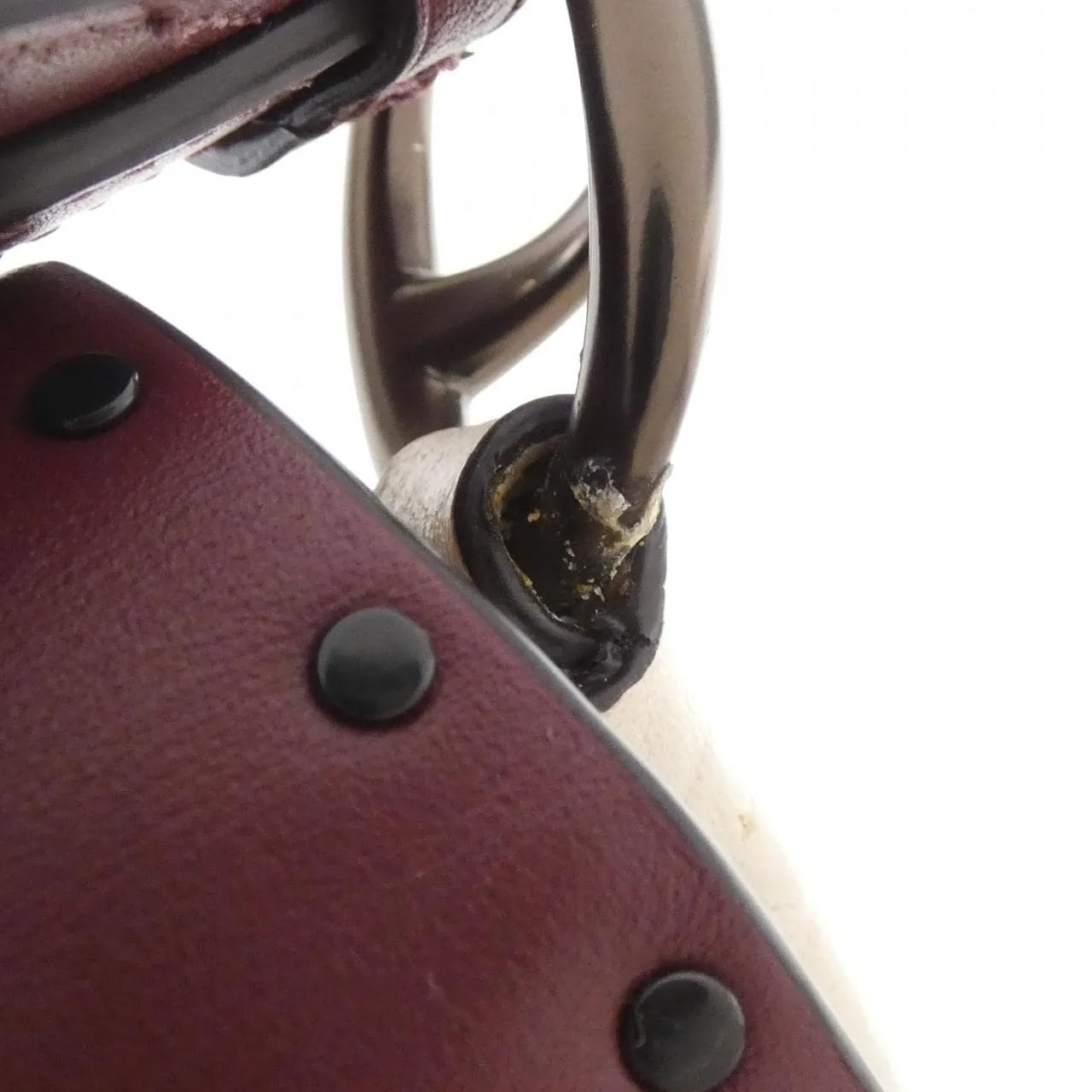 COACH 4593 Shoulder Canvas 酒紅色 帆布 中古品A - 縮圖 6