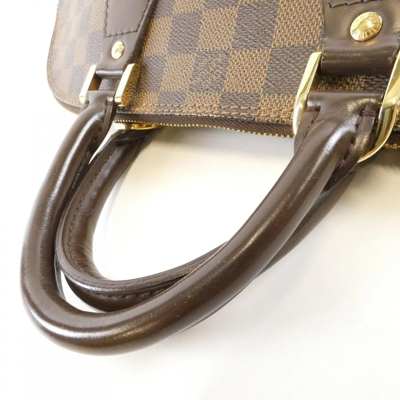 LOUIS VUITTON Alma N51131 Handbag Damier Black Damier Rank B - Thumbnail 6