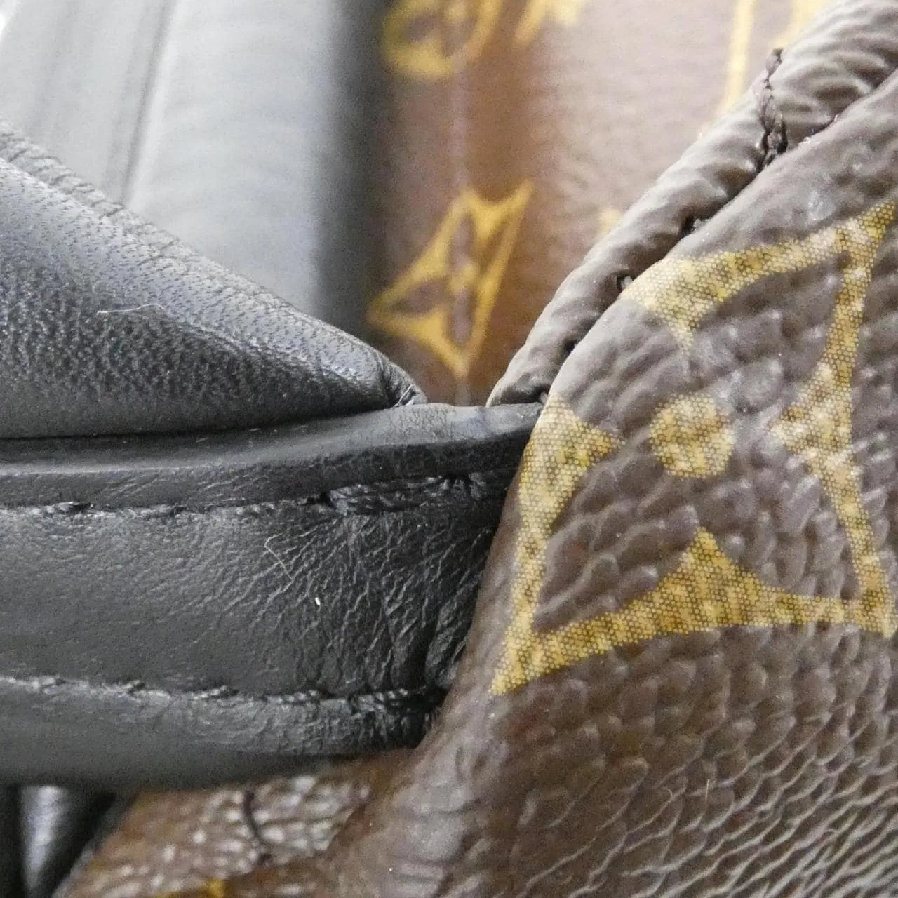 LOUIS VUITTON Palm Springs M43116 背包 Monogram 黑色 Monogram 中古品A - 縮圖 6