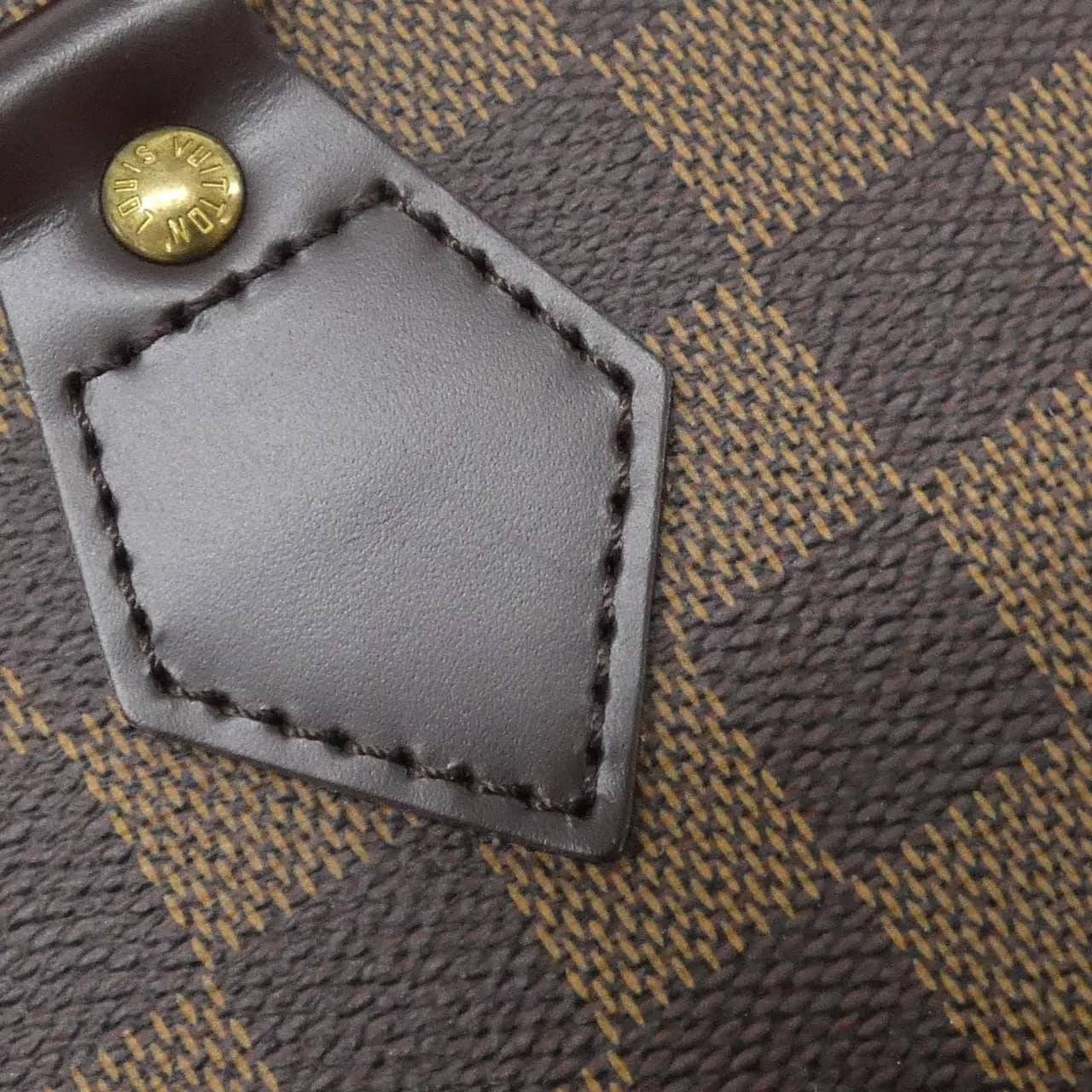 LOUIS VUITTON Speedy N41532 Boston Damier 黑色 Damier 中古品A - 縮圖 6
