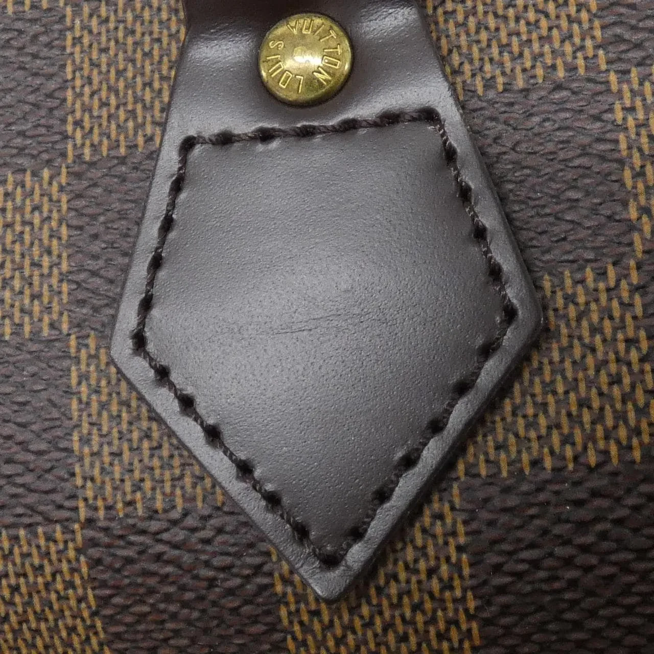 LOUIS VUITTON Speedy N41532 Boston Damier 黑色 Damier 中古品A - 縮圖 7