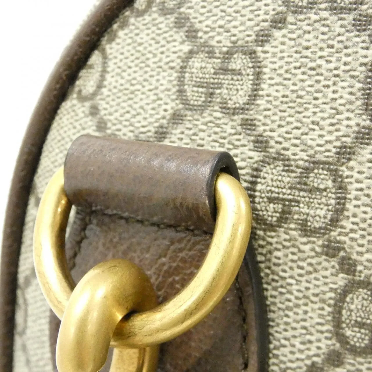GUCCI Ophidia 547953 9C2ST Boston Canvas 黑色 帆布 中古品A - 縮圖 5