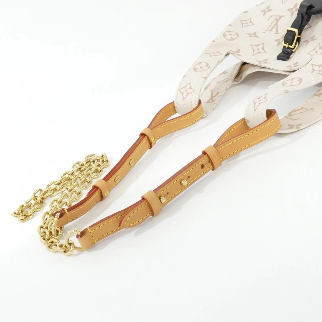 LOUIS VUITTON M24408 Shoulder Monogram 黑色 Monogram 中古品A - 縮圖 5