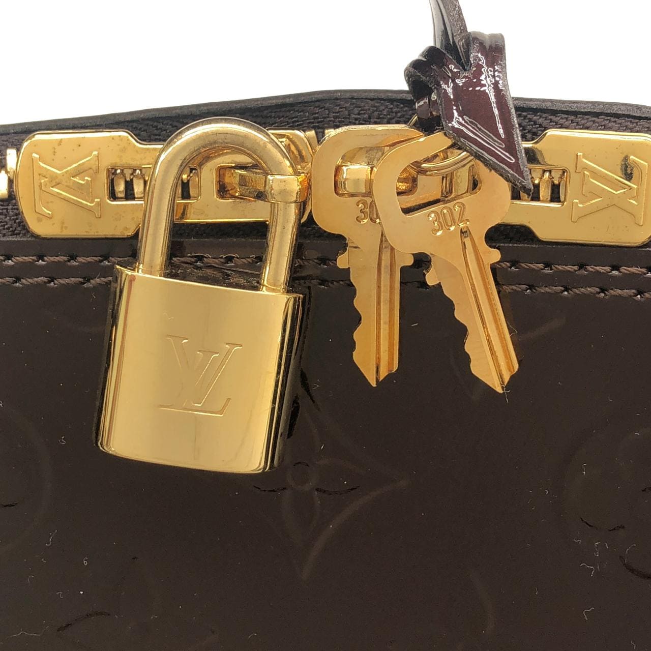 LOUIS VUITTON Alma M93595 Handbag Vernis 4