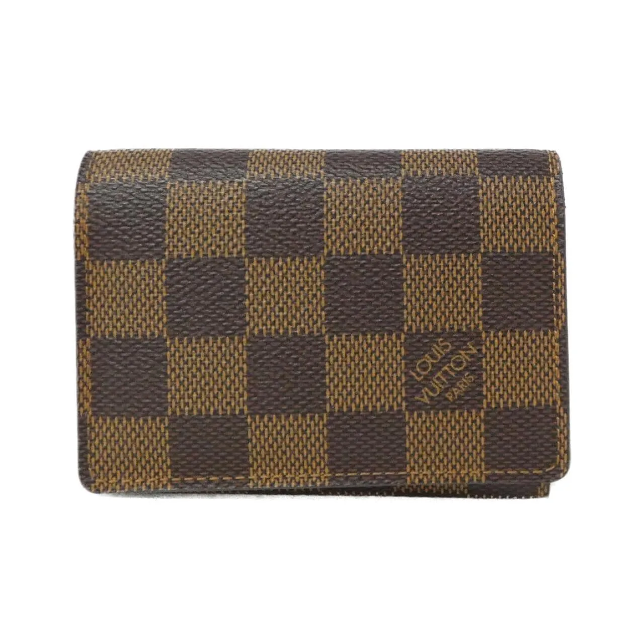 LOUIS VUITTON N62920 Card Case Damier Black