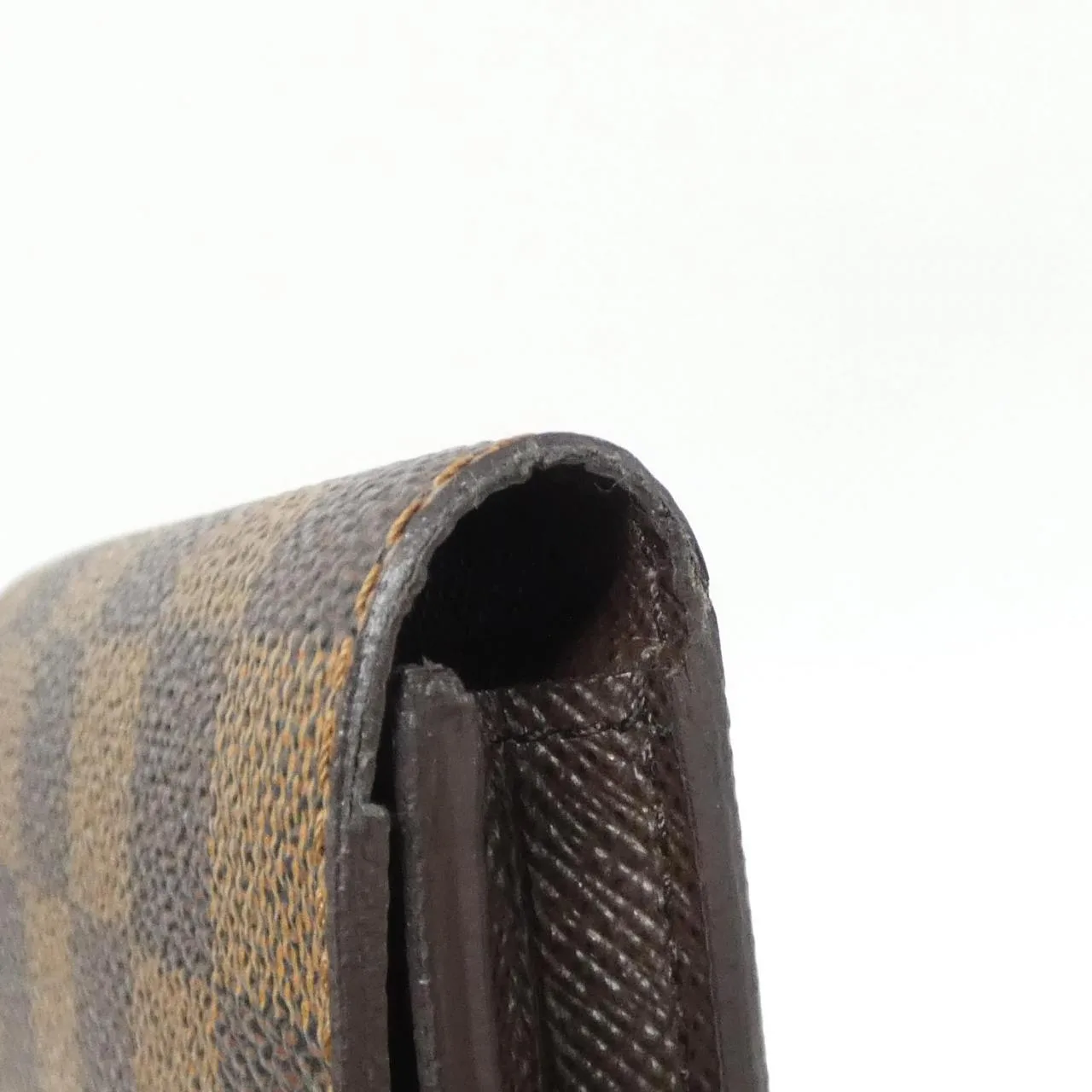 LOUIS VUITTON N62920 Card Case Damier 黑色 Damier 中古品A - 縮圖 3