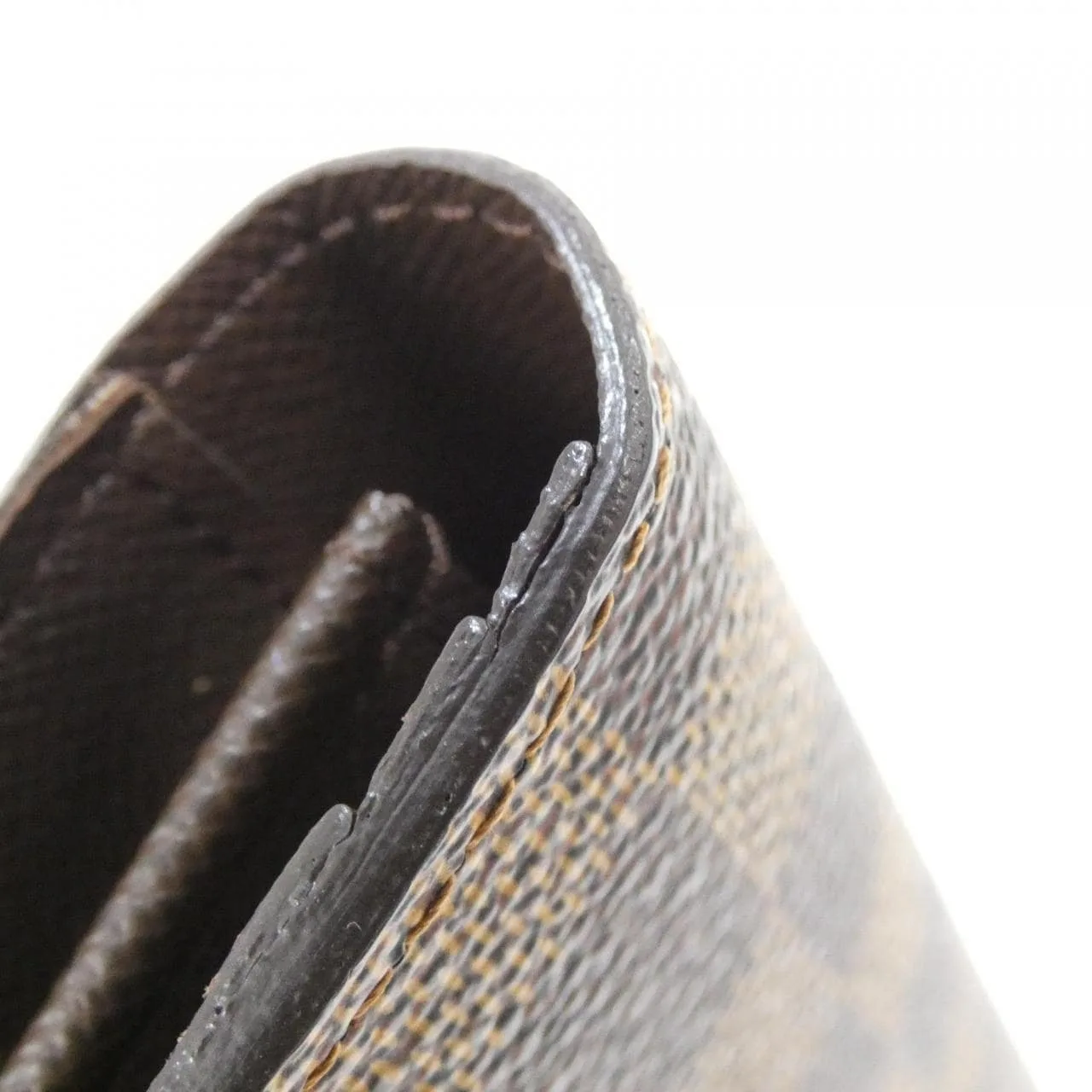 LOUIS VUITTON N60017 Wallet Damier Black Damier Rank A - Thumbnail 2