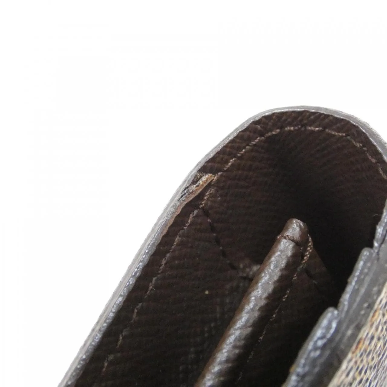 LOUIS VUITTON N60017 Wallet Damier Black Damier Rank A - Thumbnail 3