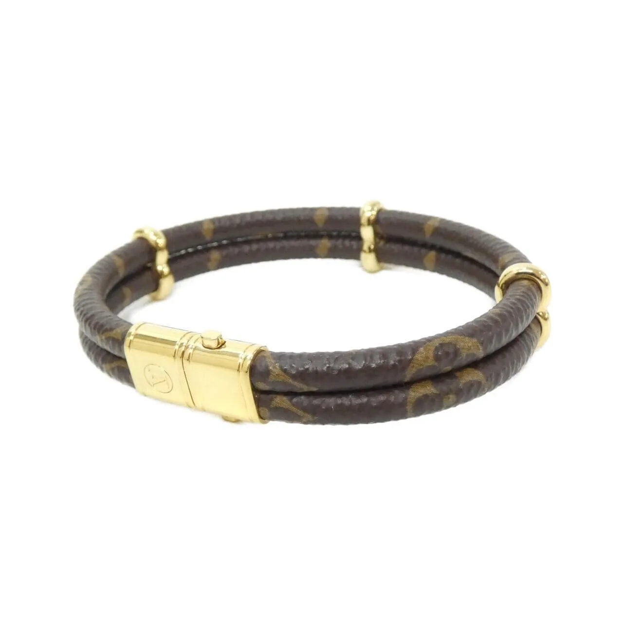 LOUIS VUITTON M8109F Accessories Monogram 黑色 Monogram 中古品A - 縮圖 2