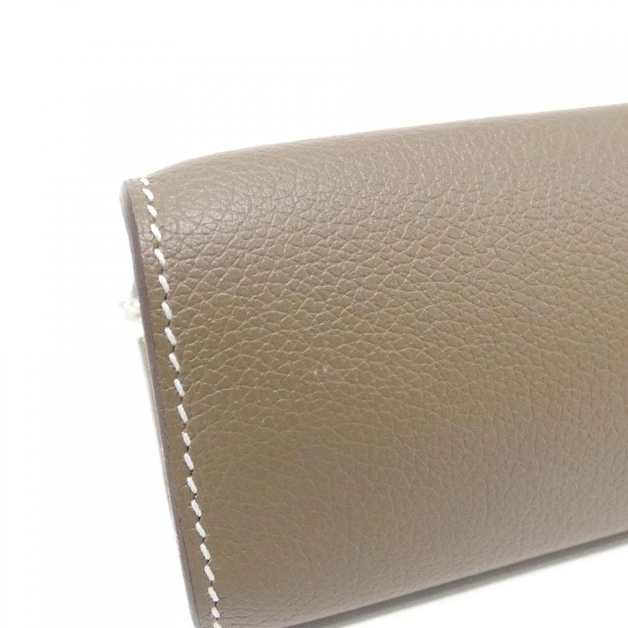 HERMES 084321CK Pouch Etoupe Rank A - Thumbnail 2