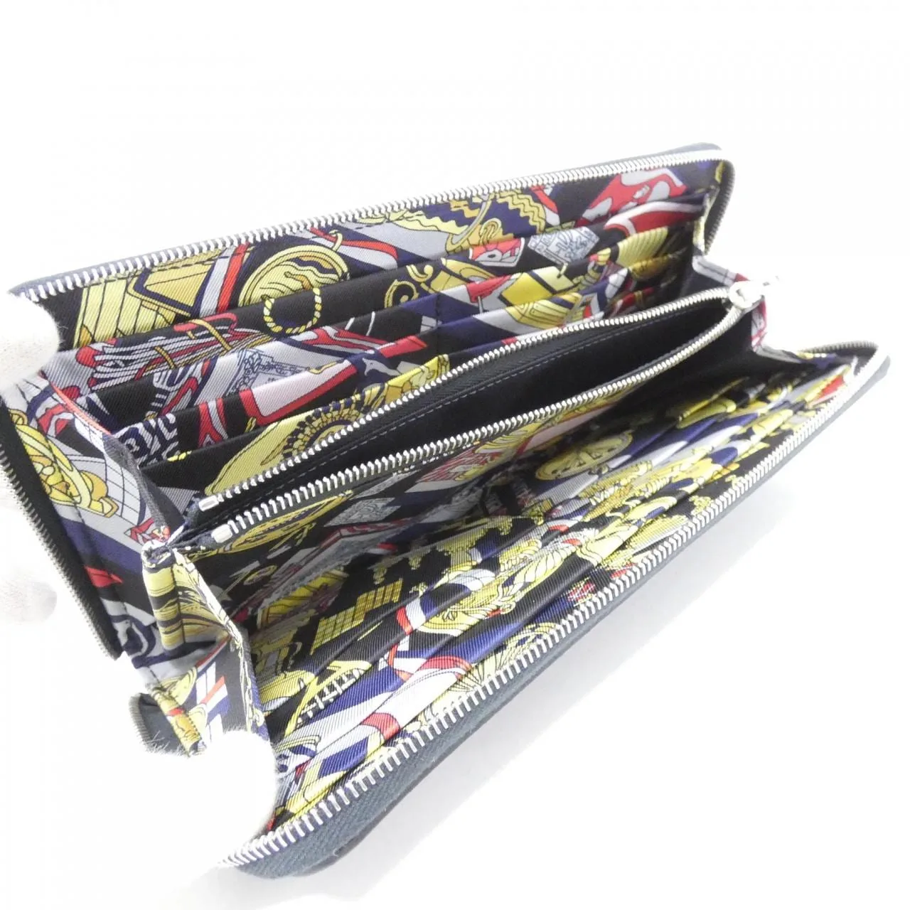 HERMES 086365CK Wallet Black Rank A - Thumbnail 3