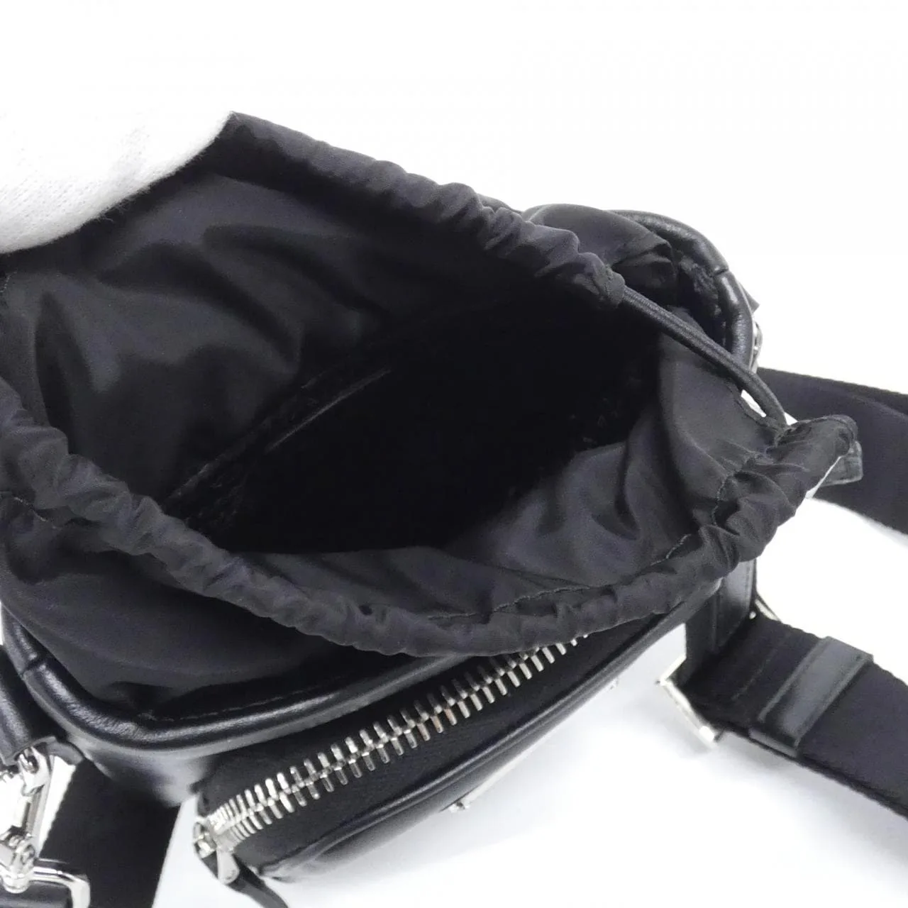 PRADA 2ZH155 Wallet 黑色 中古品A - 縮圖 5