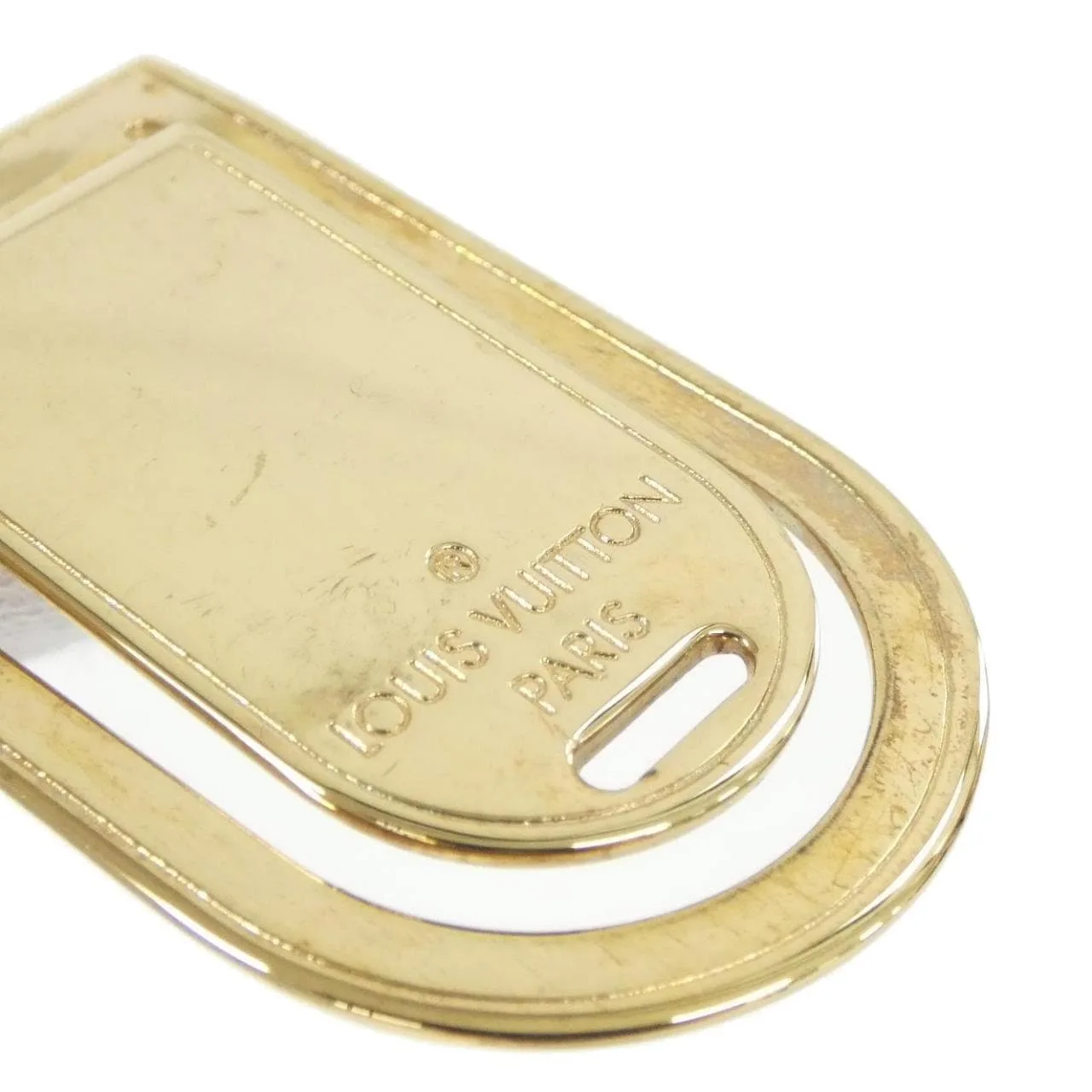 LOUIS VUITTON M64690 Coin Case 金色 中古品A - 縮圖 3