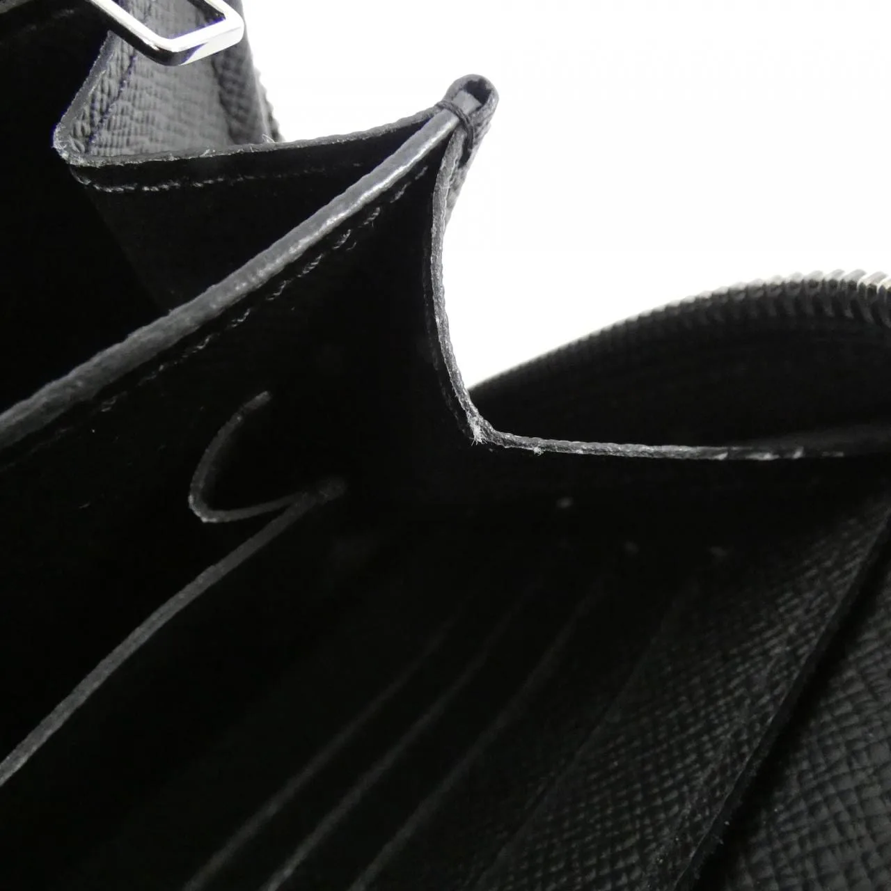 LOUIS VUITTON Eclipse M61698 Wallet Monogram 黑色 Monogram 中古品B - 縮圖 8