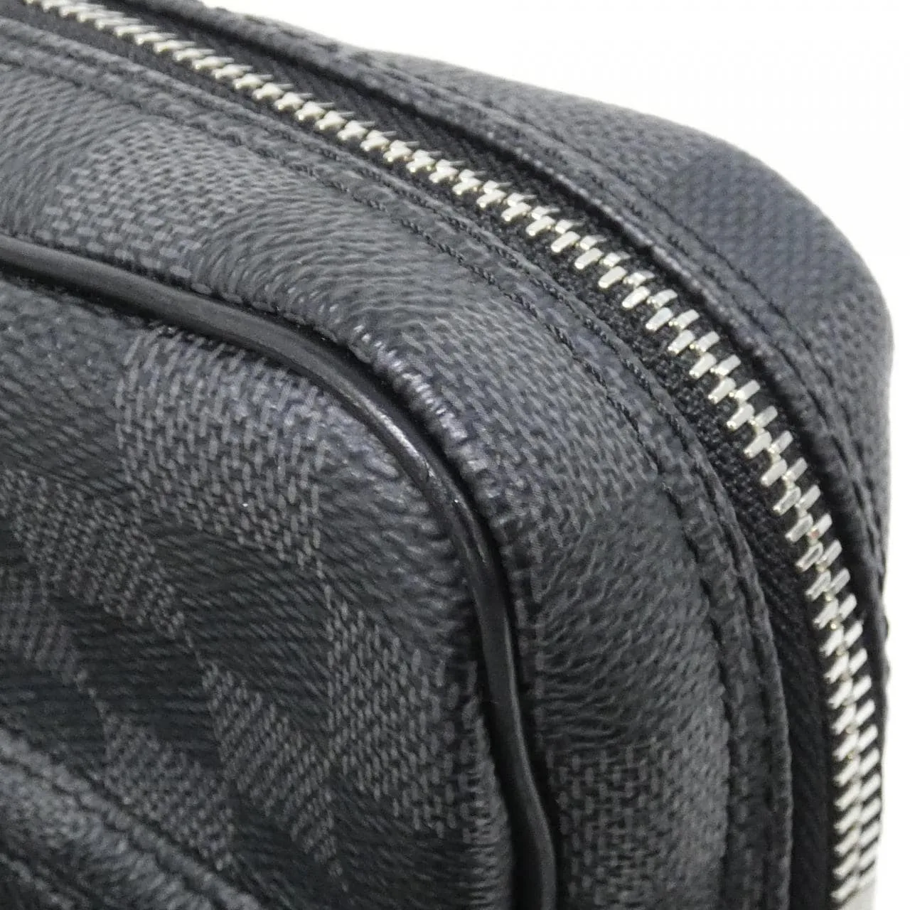 LOUIS VUITTON N41446 Shoulder Damier 黑色 Damier 中古品A - 縮圖 4