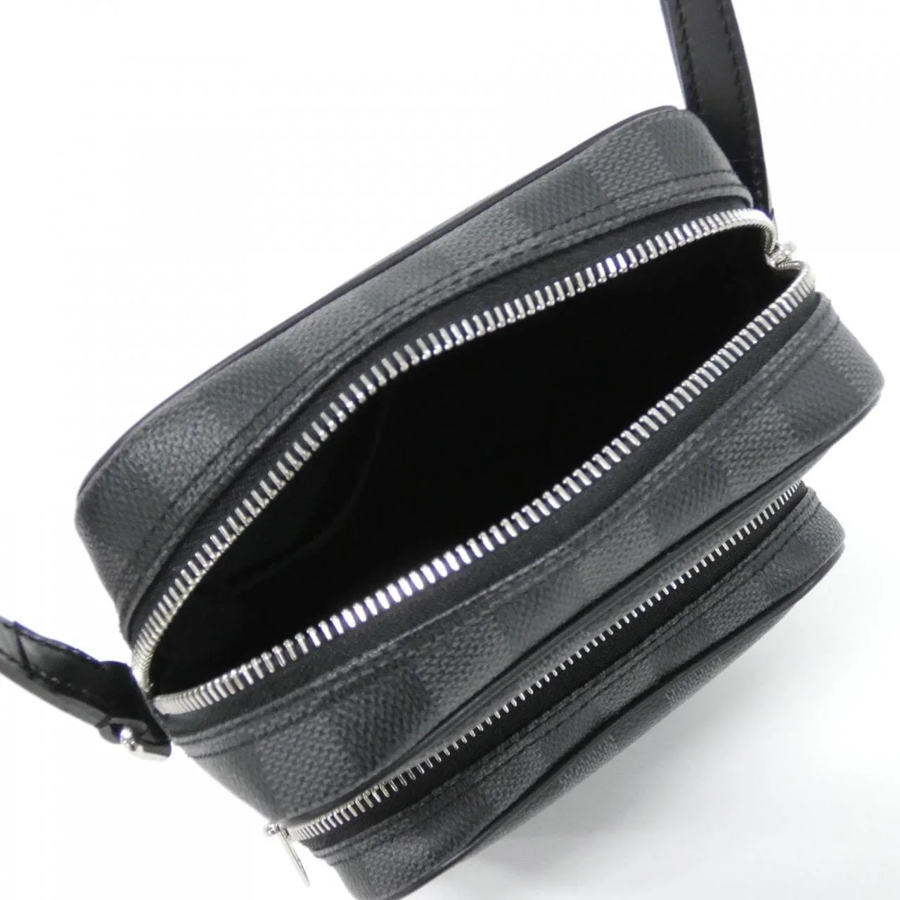 LOUIS VUITTON N41446 Shoulder Damier 黑色 Damier 中古品A - 縮圖 7