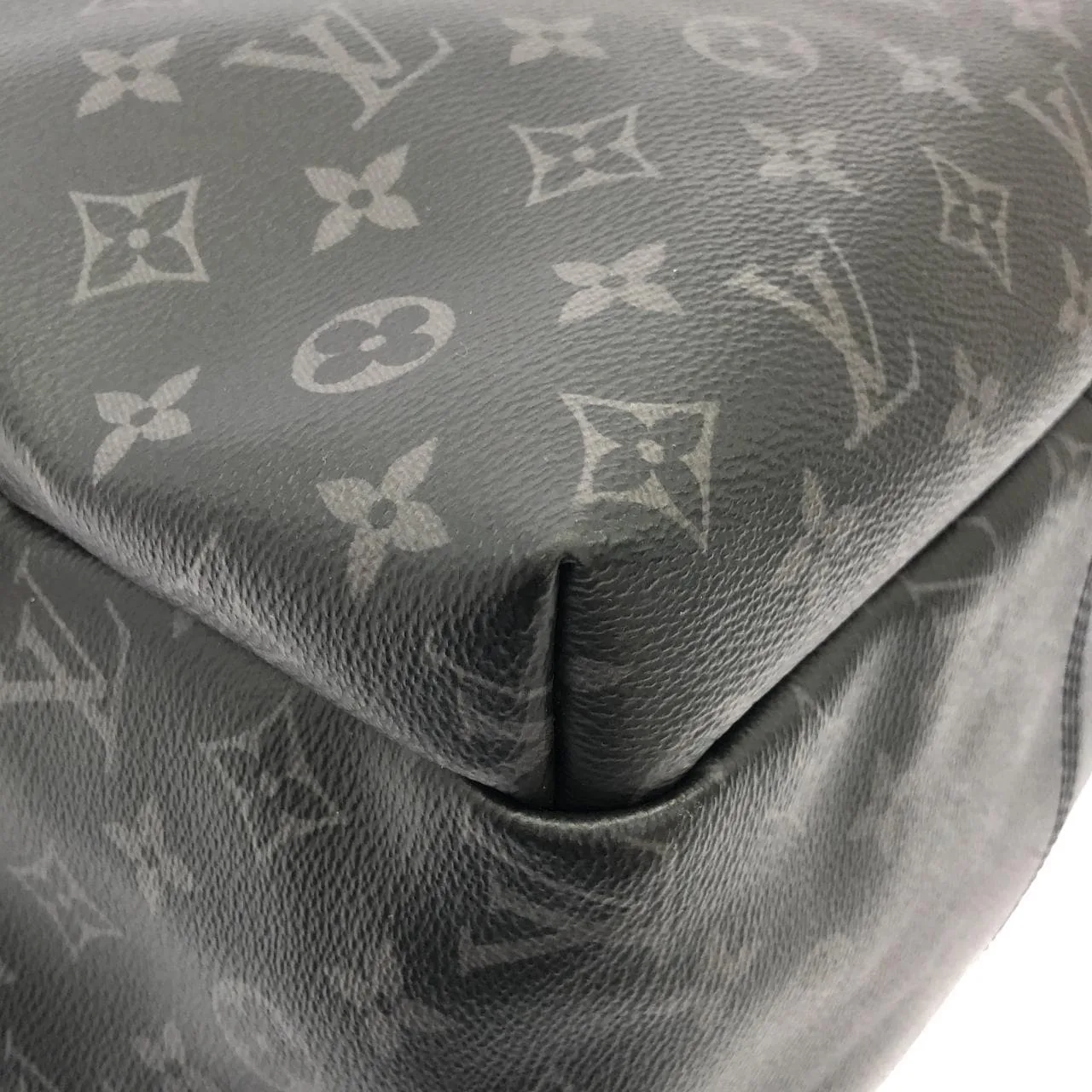 LOUIS VUITTON Eclipse M43186 Backpack Monogram 黑色 Monogram 中古品A - 縮圖 3