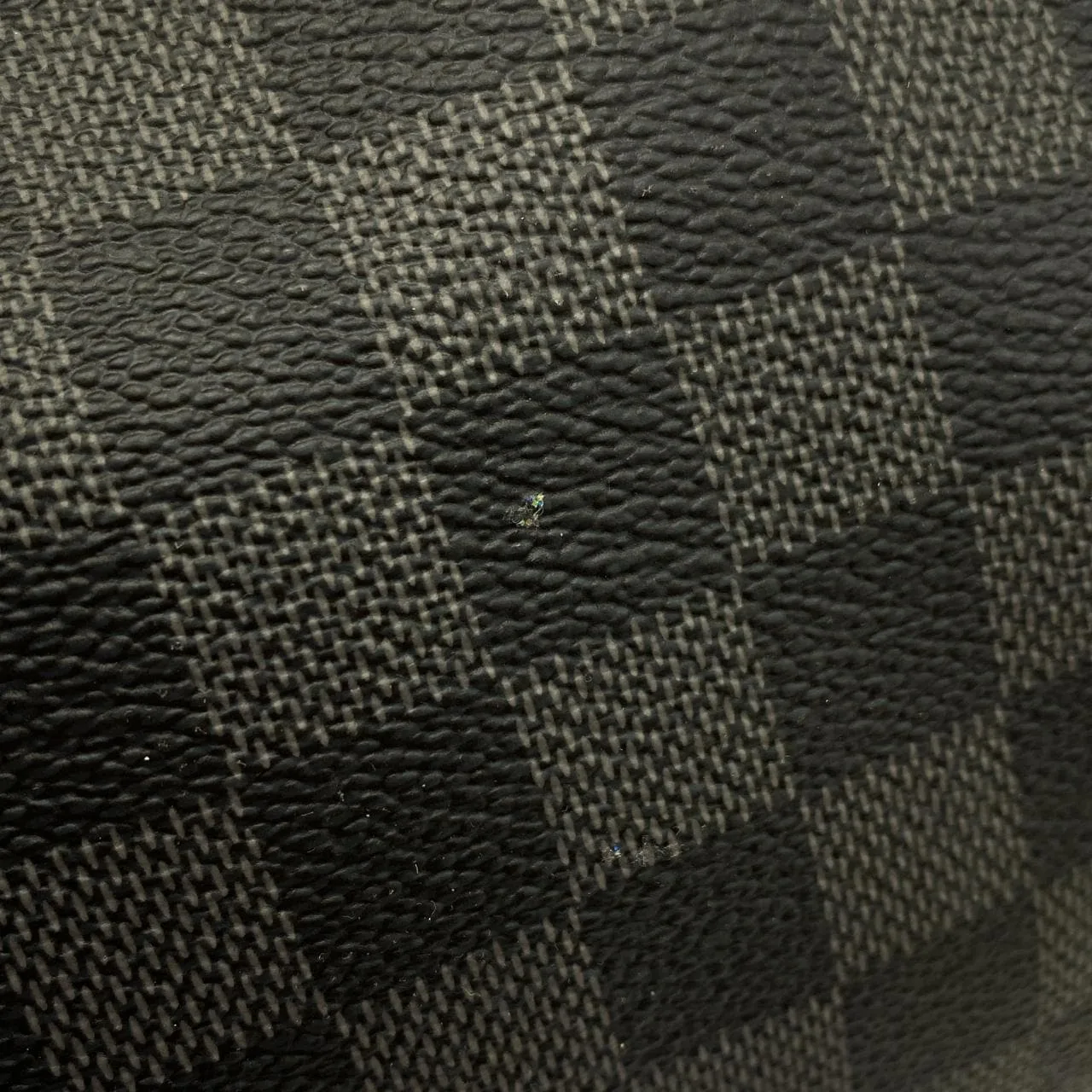 LOUIS VUITTON Keepall N41413 Boston Damier 黑色 Damier 中古品A - 縮圖 6