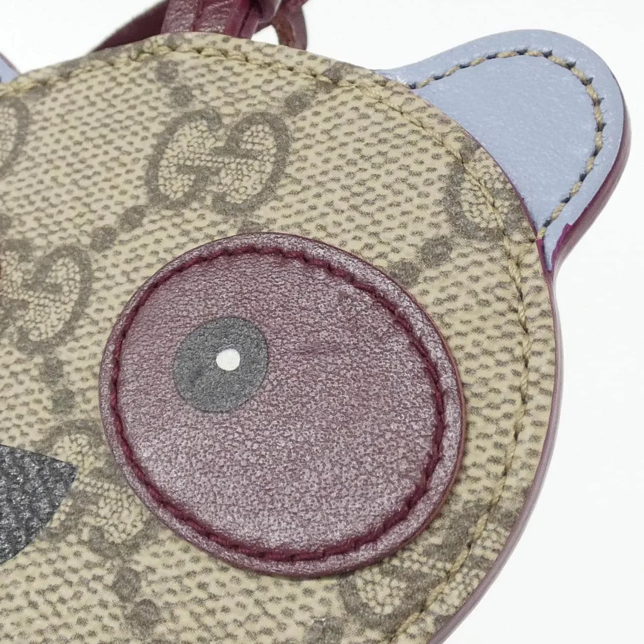 GUCCI 821811 FAEE1 Key Case Canvas Black Canvas Rank A - Thumbnail 4