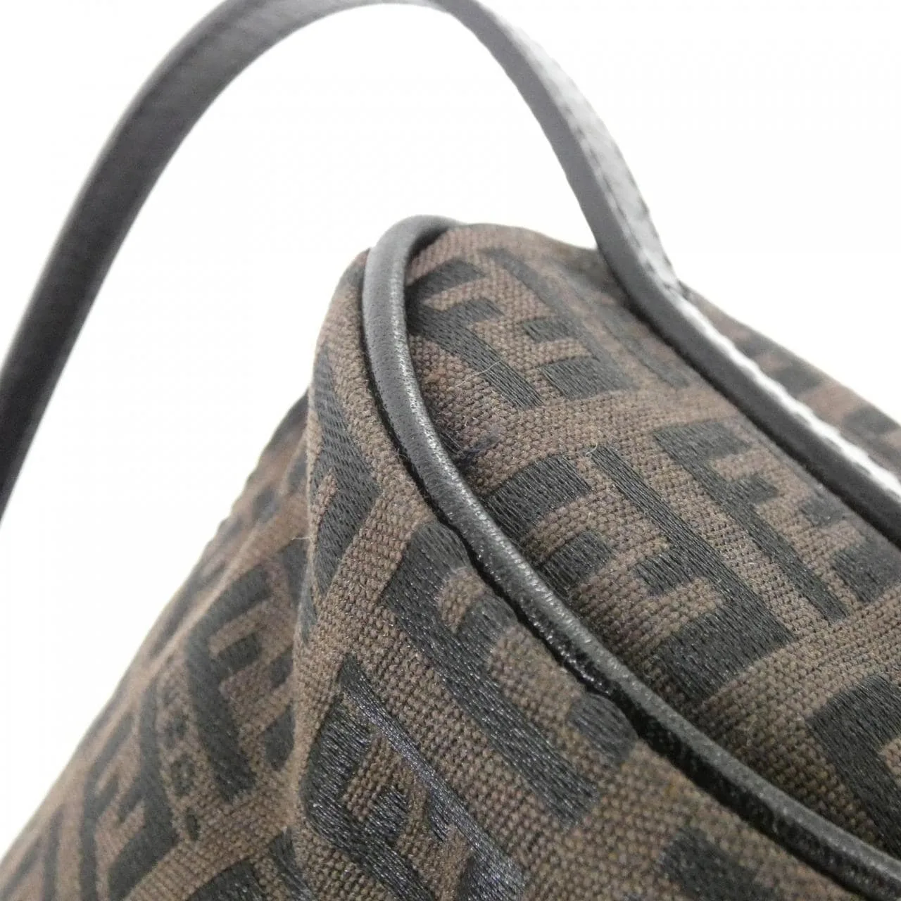 FENDI Handbag Canvas Black Canvas Rank A - Thumbnail 3