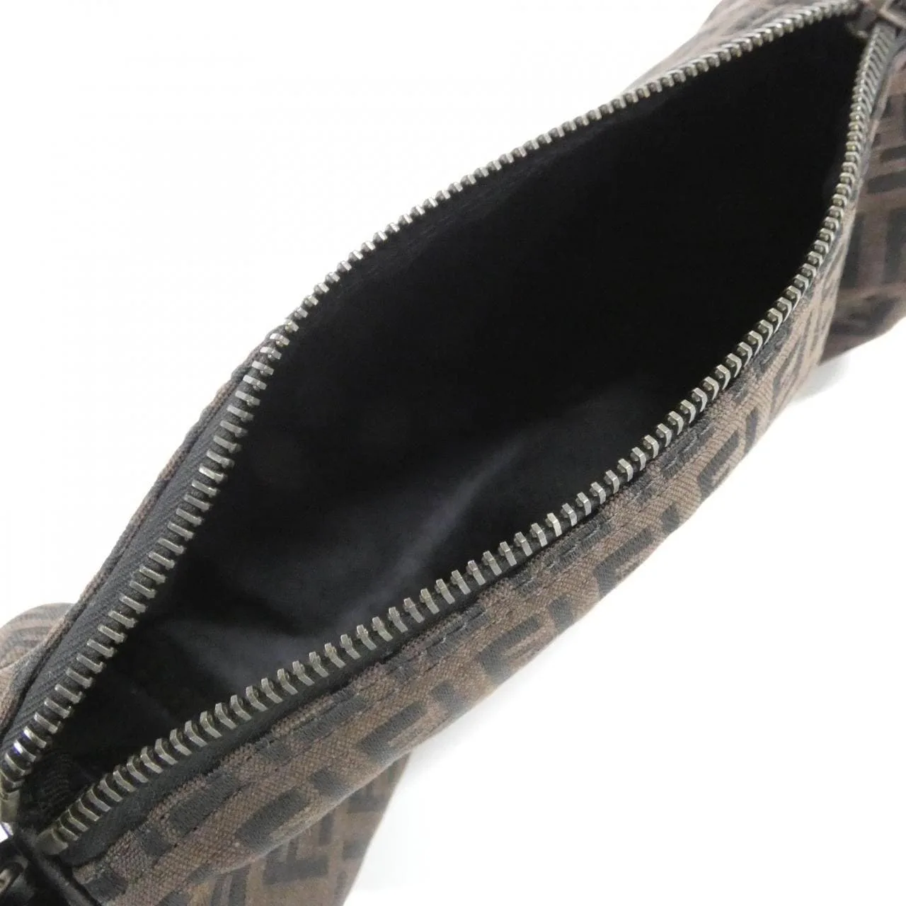 FENDI Handbag Canvas Black Canvas Rank A - Thumbnail 7