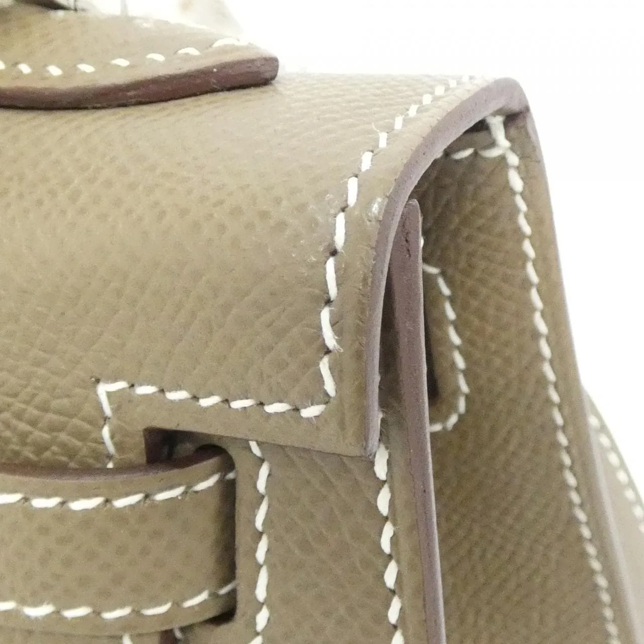 HERMES 038416CK Handbag Epsom Etoupe Epsom Leather - Thumbnail 5