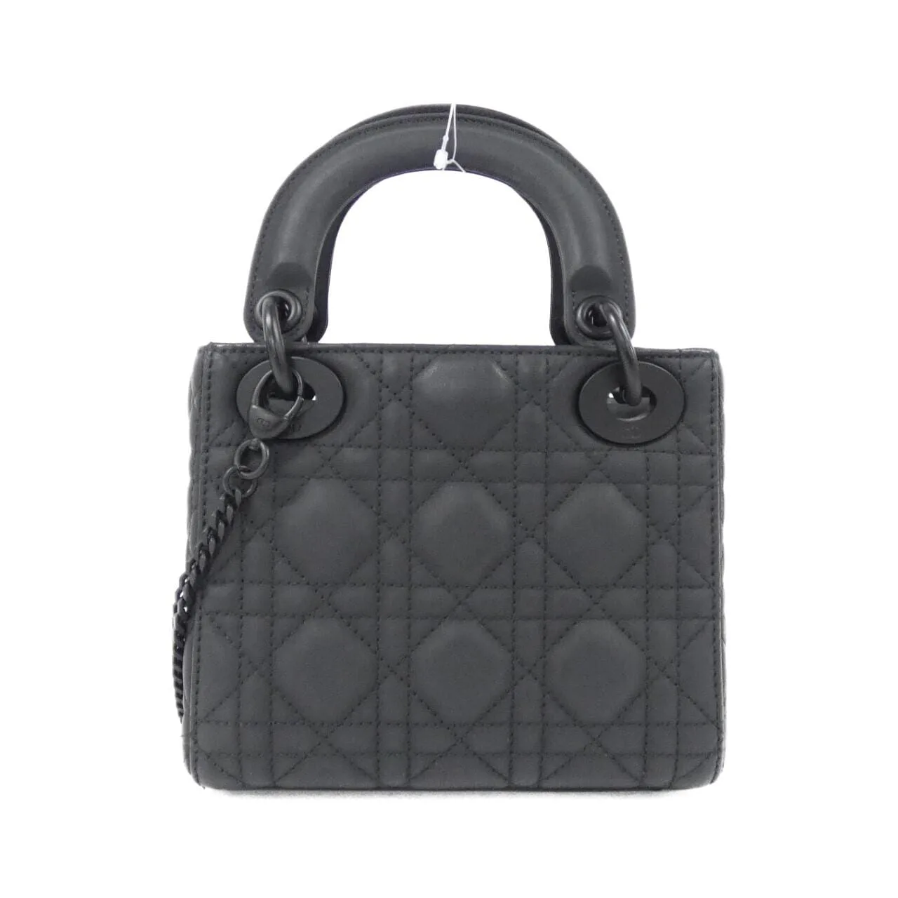 DIOR Lady Dior M0505SLOI Handbag 黑色 中古品A - 縮圖 2