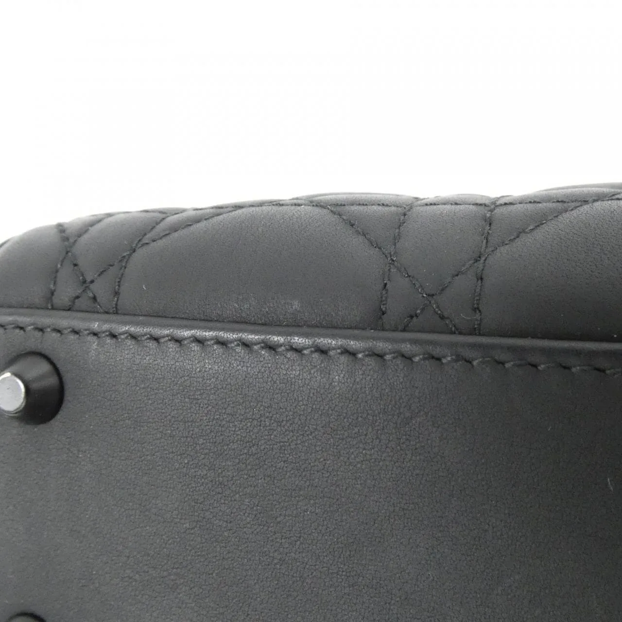 DIOR Lady Dior M0505SLOI Handbag 黑色 中古品A - 縮圖 3